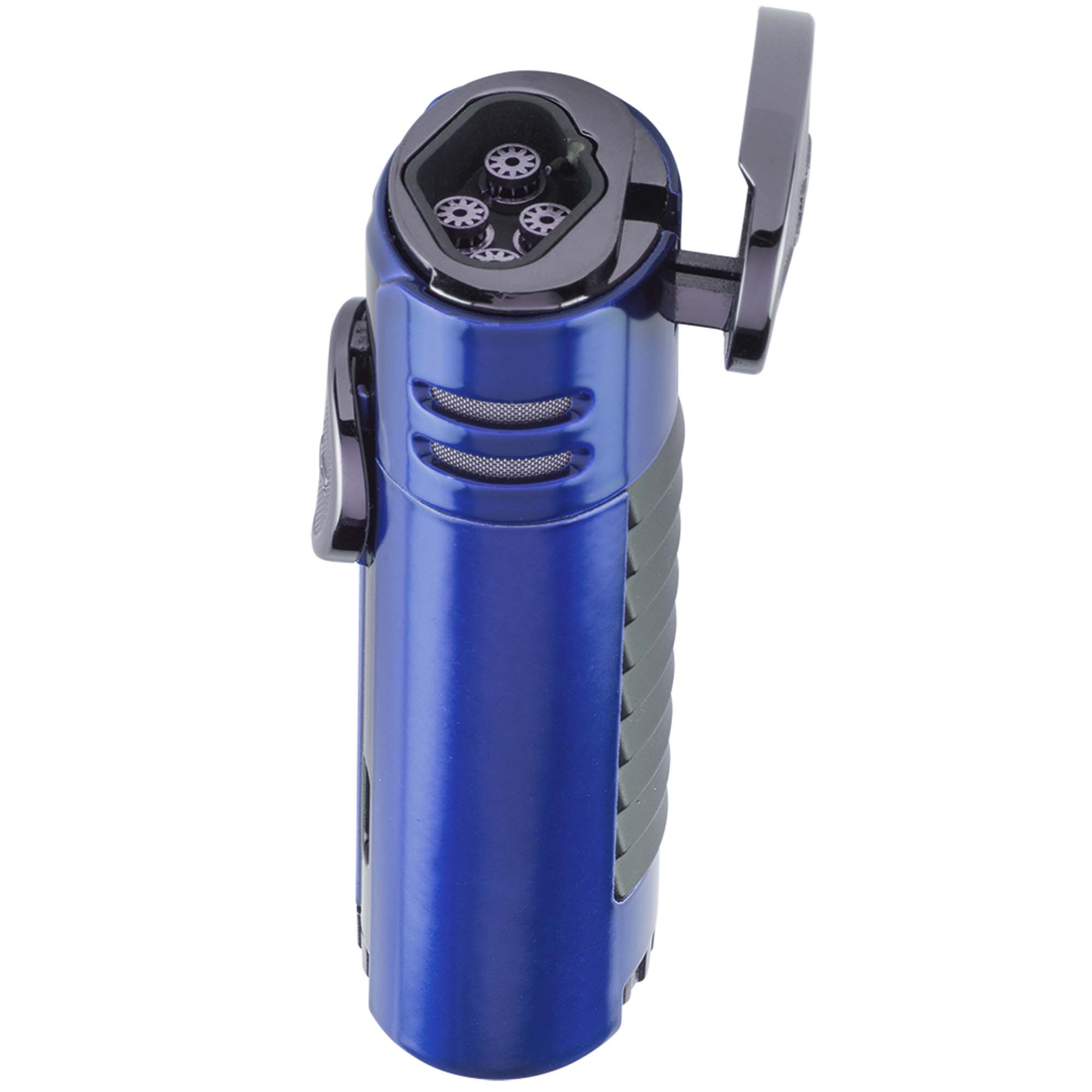 Xikar HP4 Jet Briquet bleu avec 4 flammes 574BL