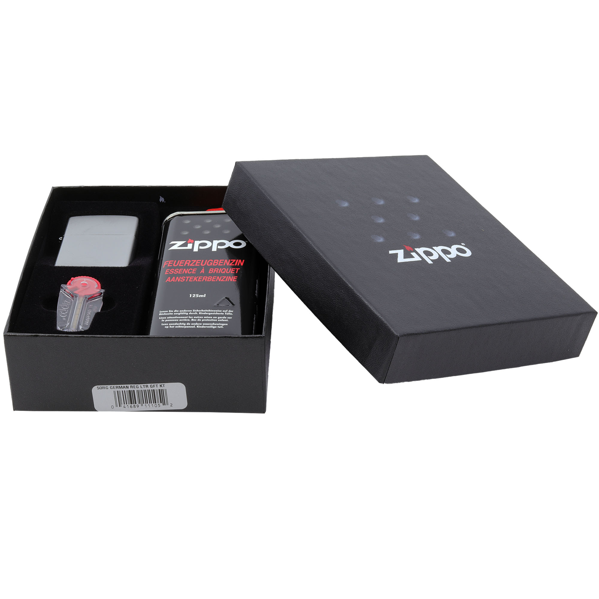 Zippo Chrome Satin