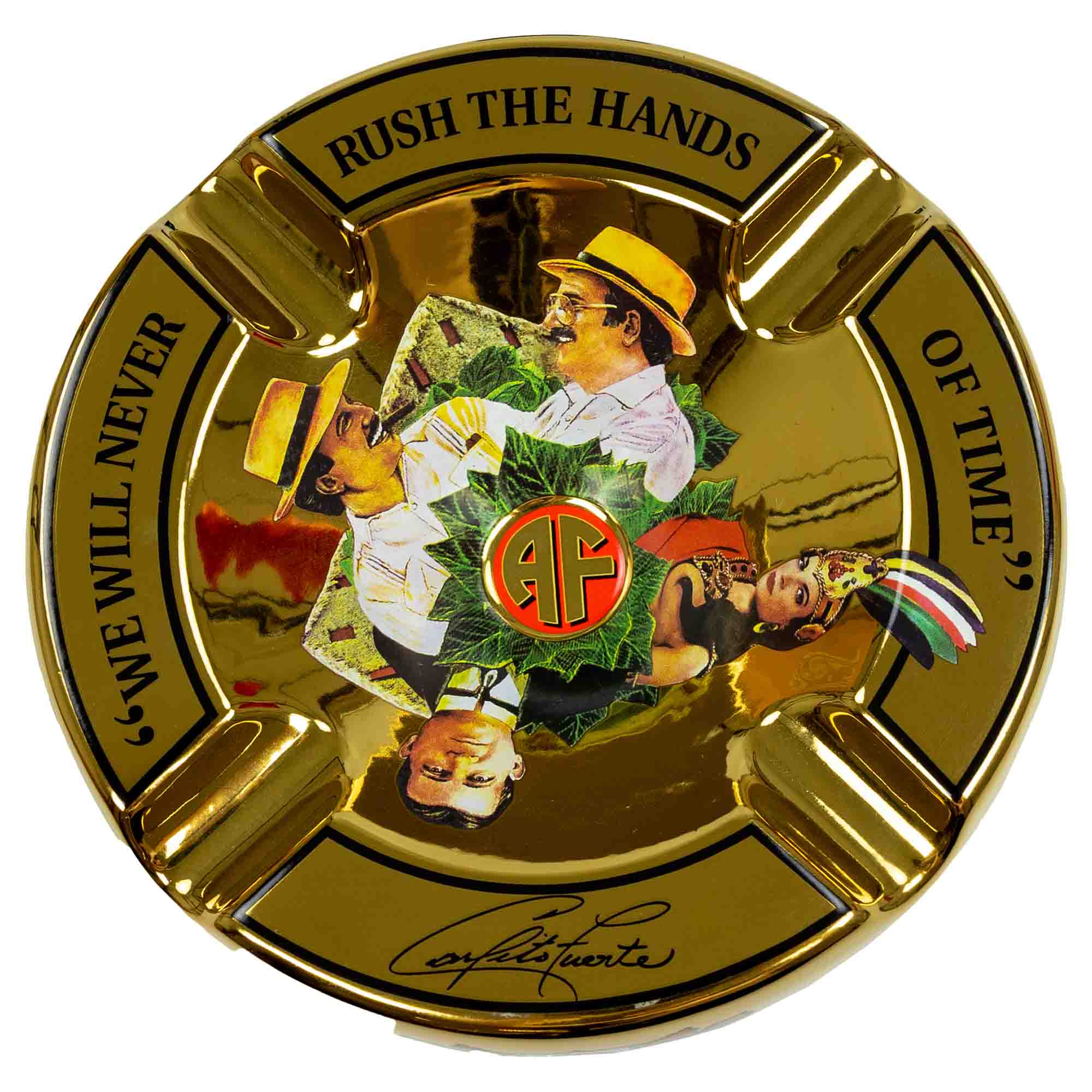 Arturo Fuente Hands of Time Aschenbecher Gold
