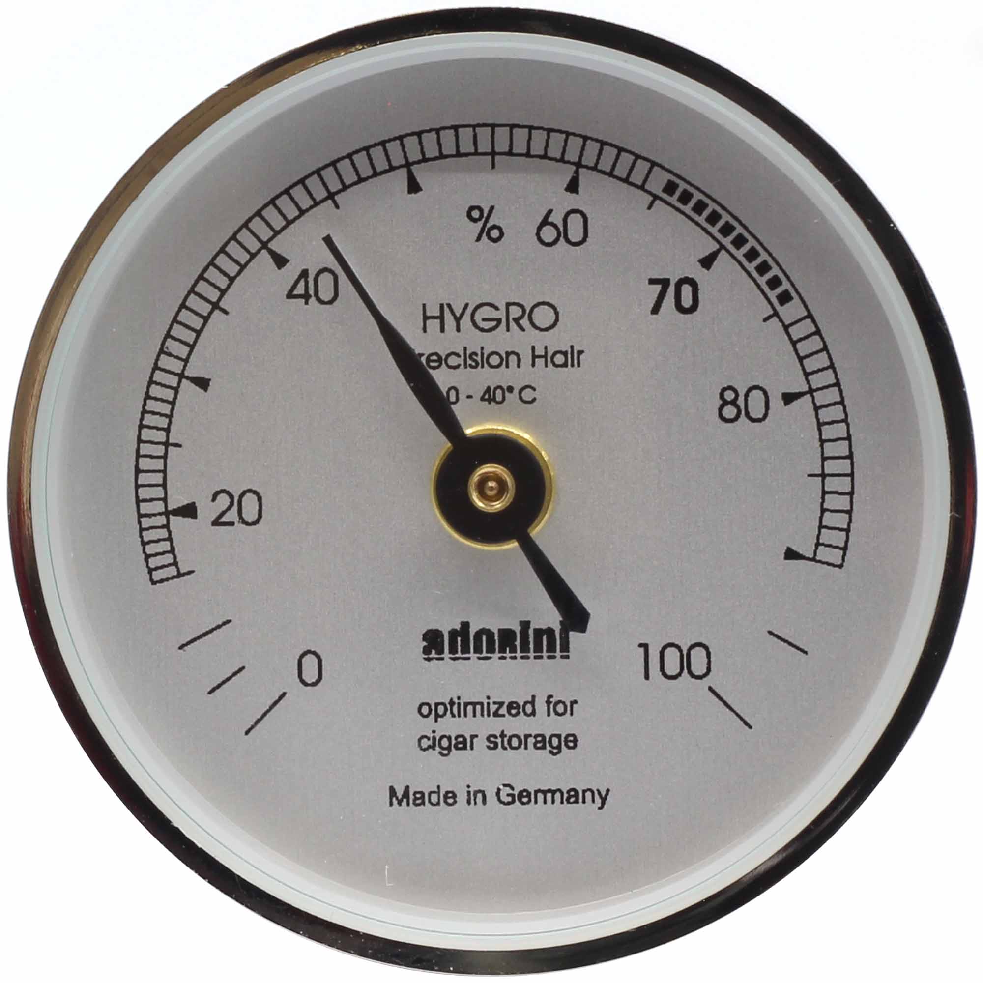 adorinihaarhygrometersilver02 Igrometro per capelli Adorini argento