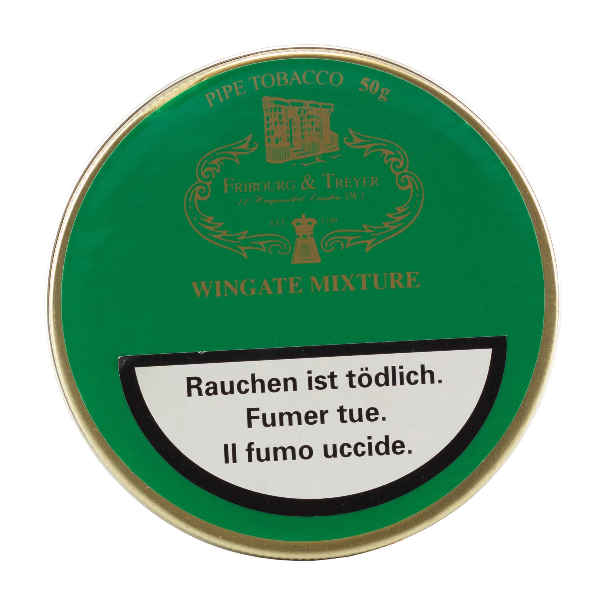 WingateMixture Fribourg & Treyer Wingate Mixture -50g Tin