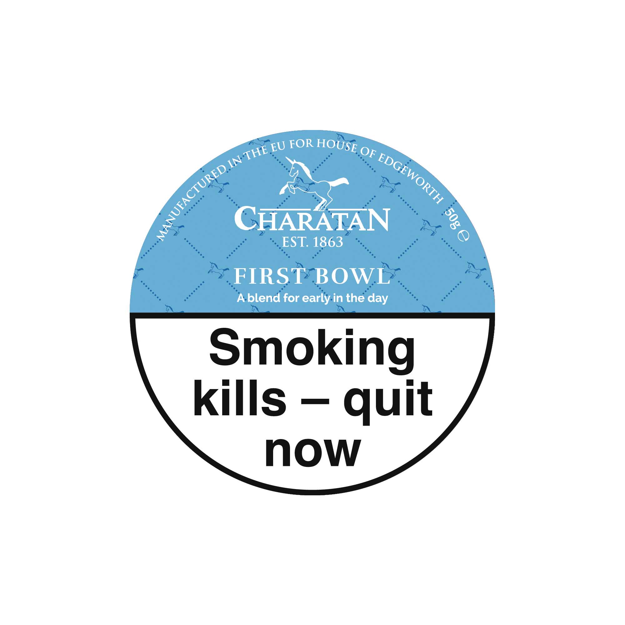 charatanfirstbowl Tabac à pipe Charatan First Bowl 50g Tin