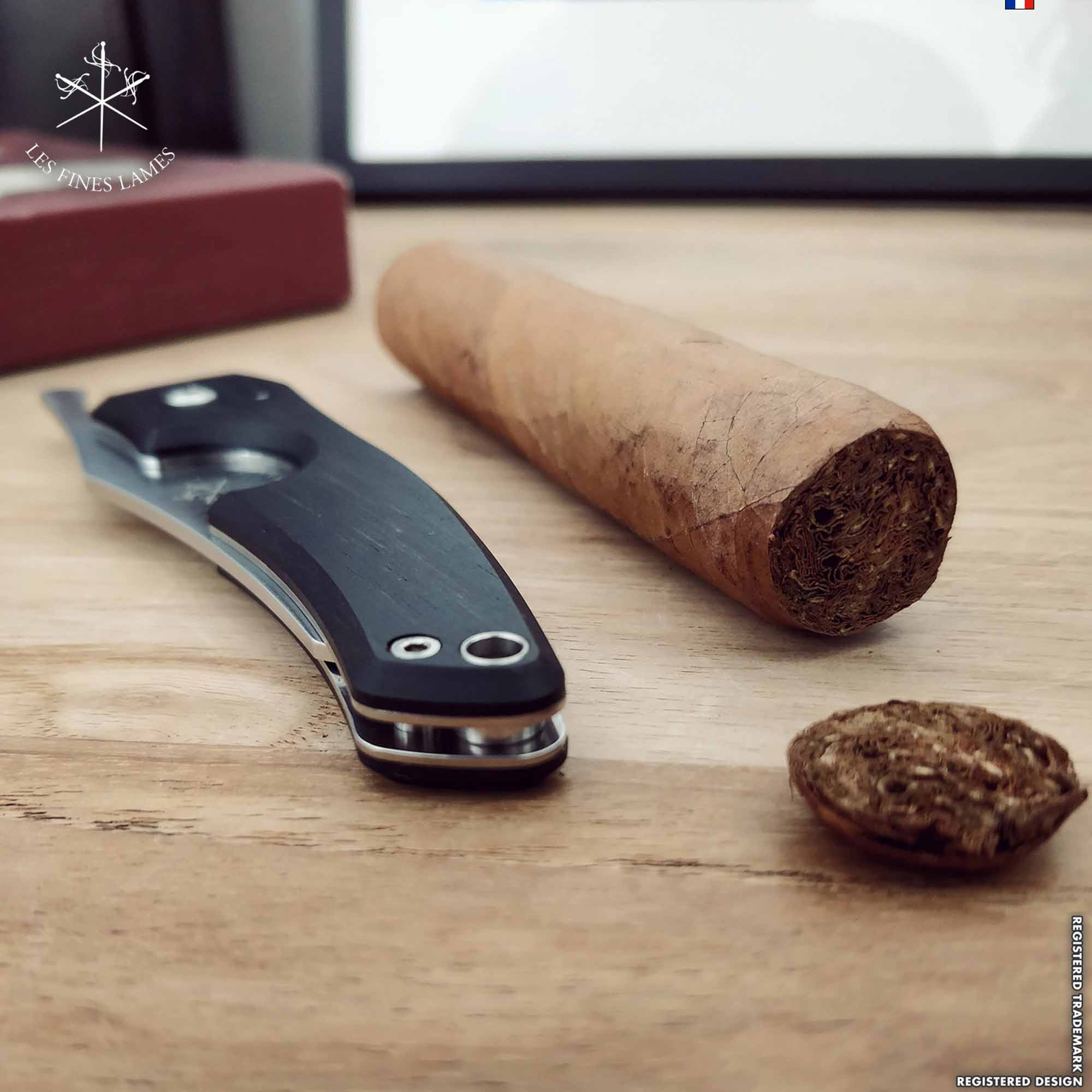 les-fines-lames-le-petit-ebony-CC0201002-05 Coltello per sigari Les Fines Lames Le Petit Ebony (CC0201002)