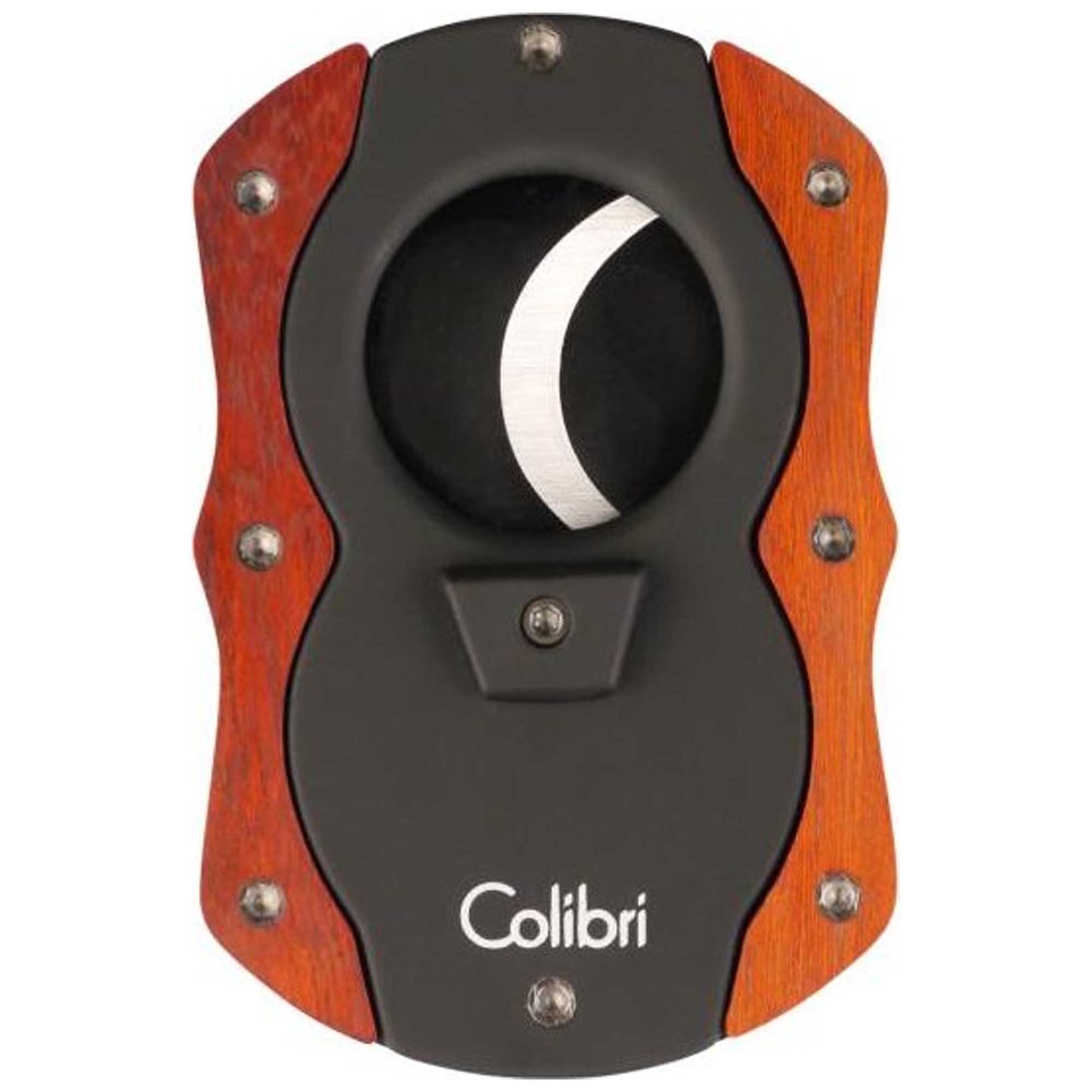 colibri-double-guillotine-cutter-red-burl-01 Colibri Double Guillotine Cutter Wood red wood (CU100T30)