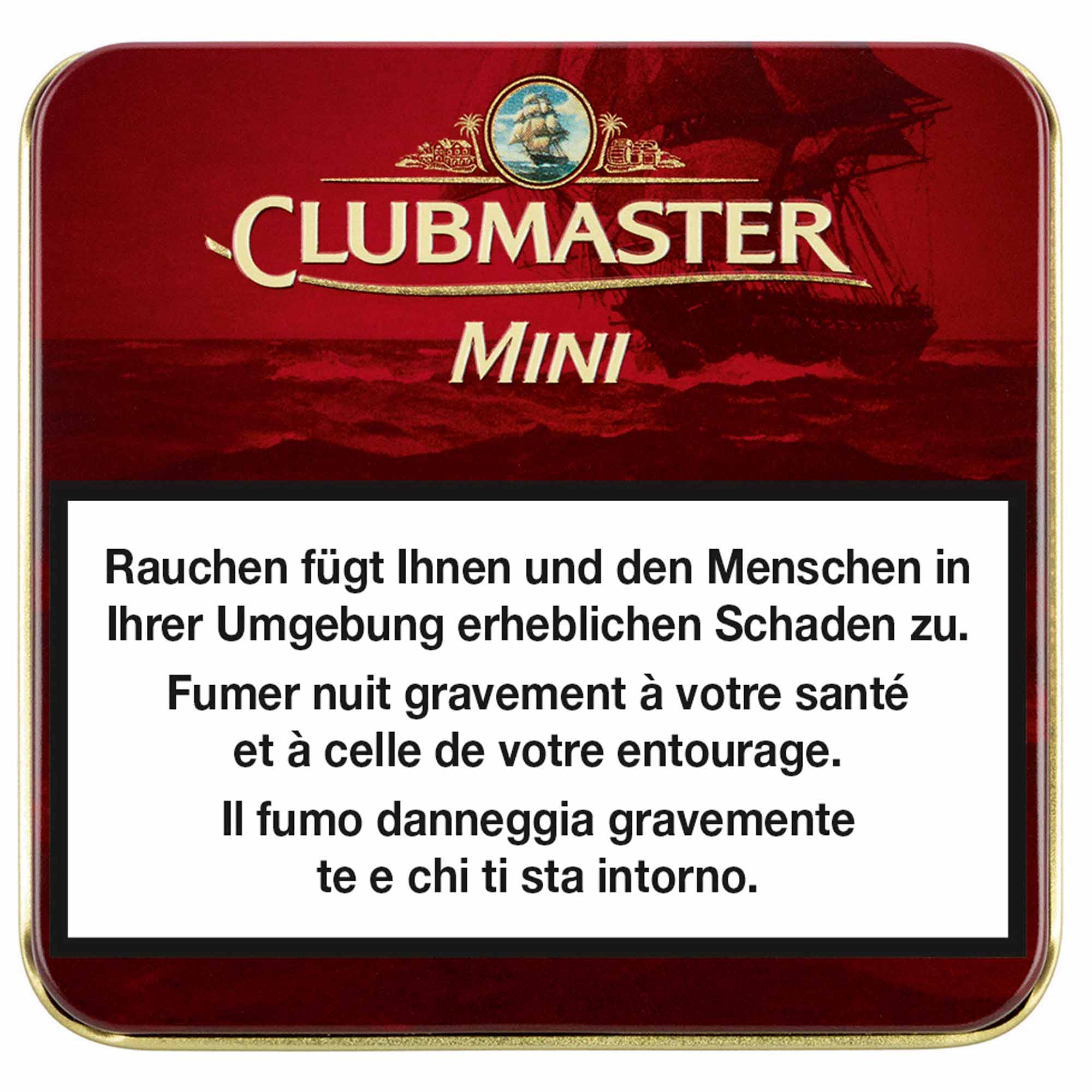 Clubmaster Mini Red - 20er Schachtel