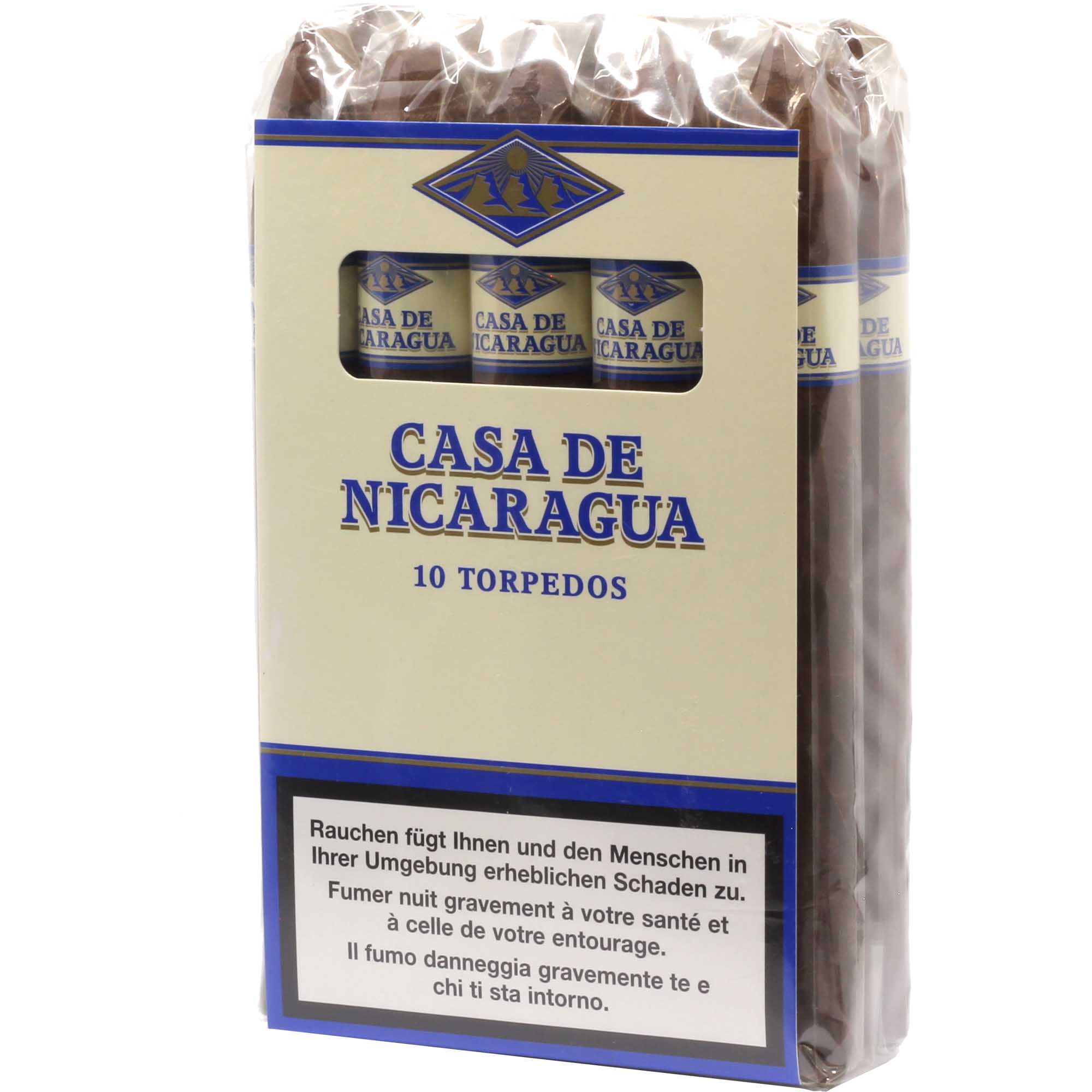 casadenicaraguatorpedo10s Casa de Nicaragua cigares torpedo