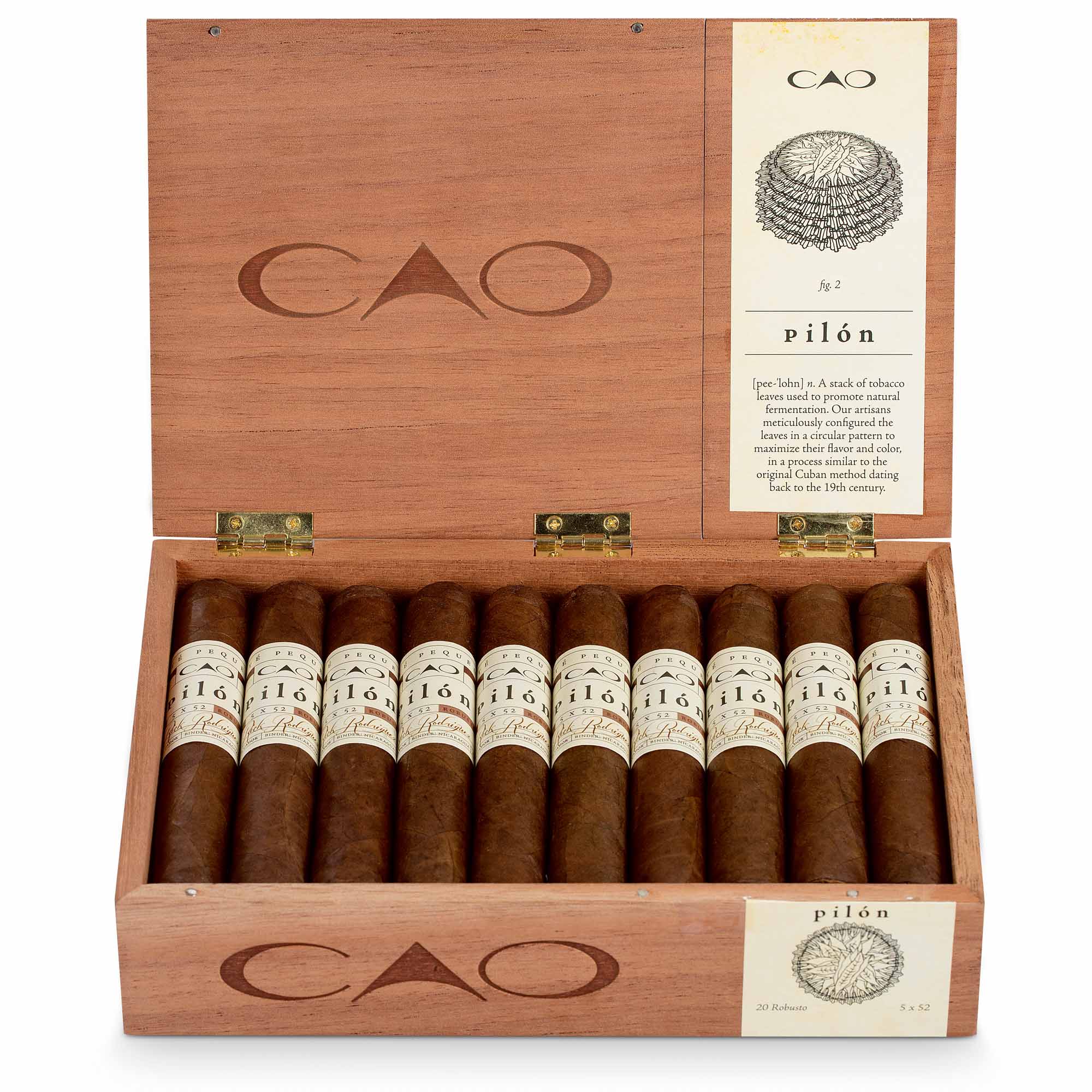 cao_pilon_robusto_extra_20s CAO Pilón Robusto