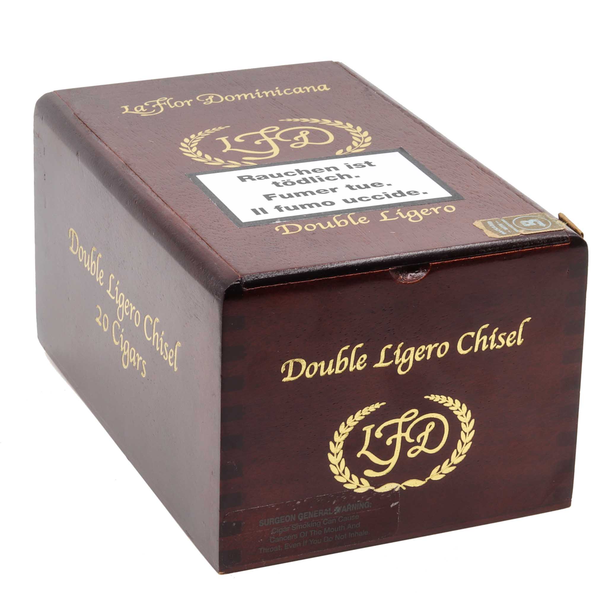 La_Flor_Dominicana_Double_Ligero_Chisel_20er_Kistchen La Flor Dominicana Double Ligero Chisel