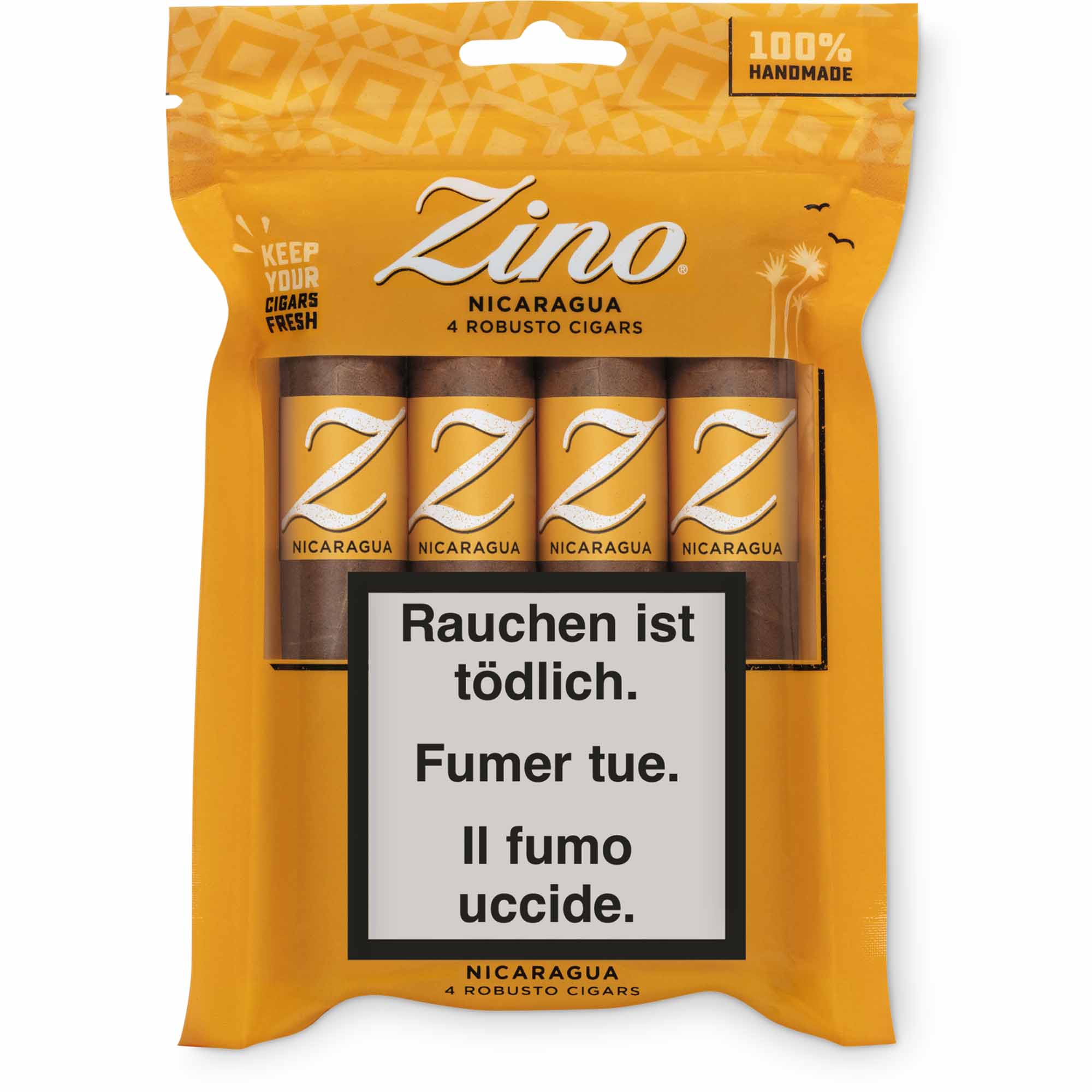 zino-nicaragua-robusto-fresh-pack Zino Nicaragua Robusto - 4er Freshpack