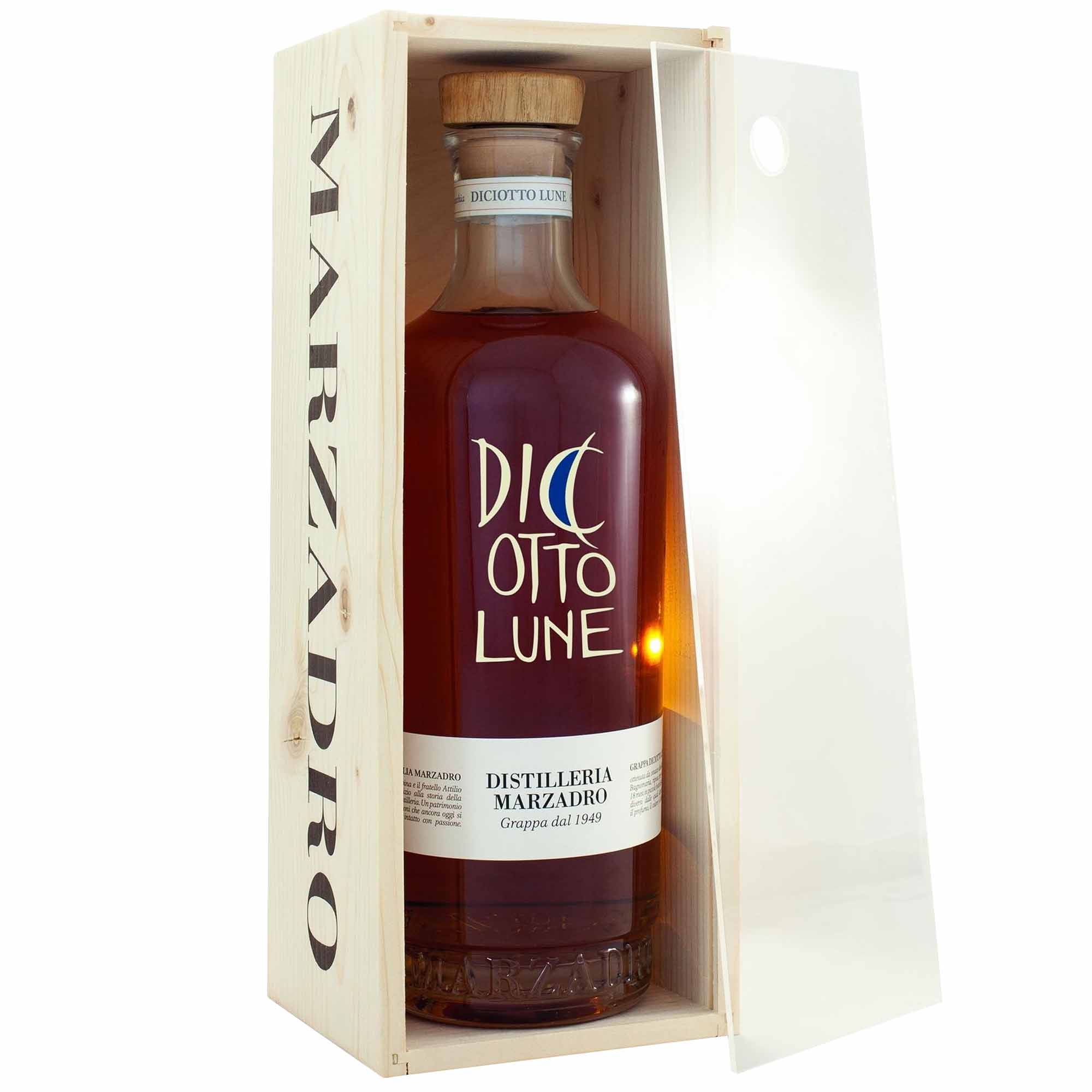 marzadro-grappa-dicottolune-150cl-01 Marzadro Grappa Le Diciotto Lune Magnum 150cl