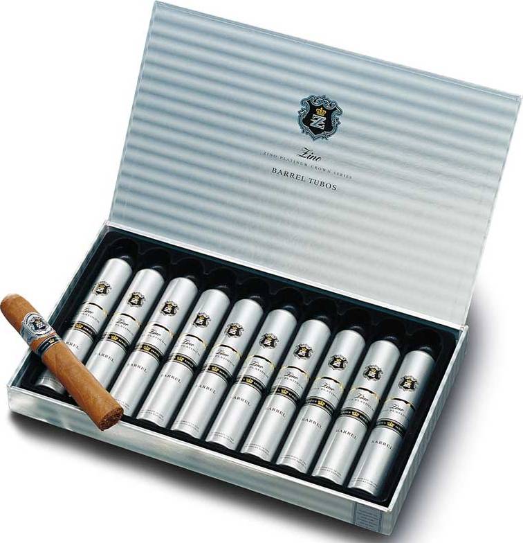 1zino_platine_crown_barrel_10s Zino Platinum Crown Series Barrel Tubos