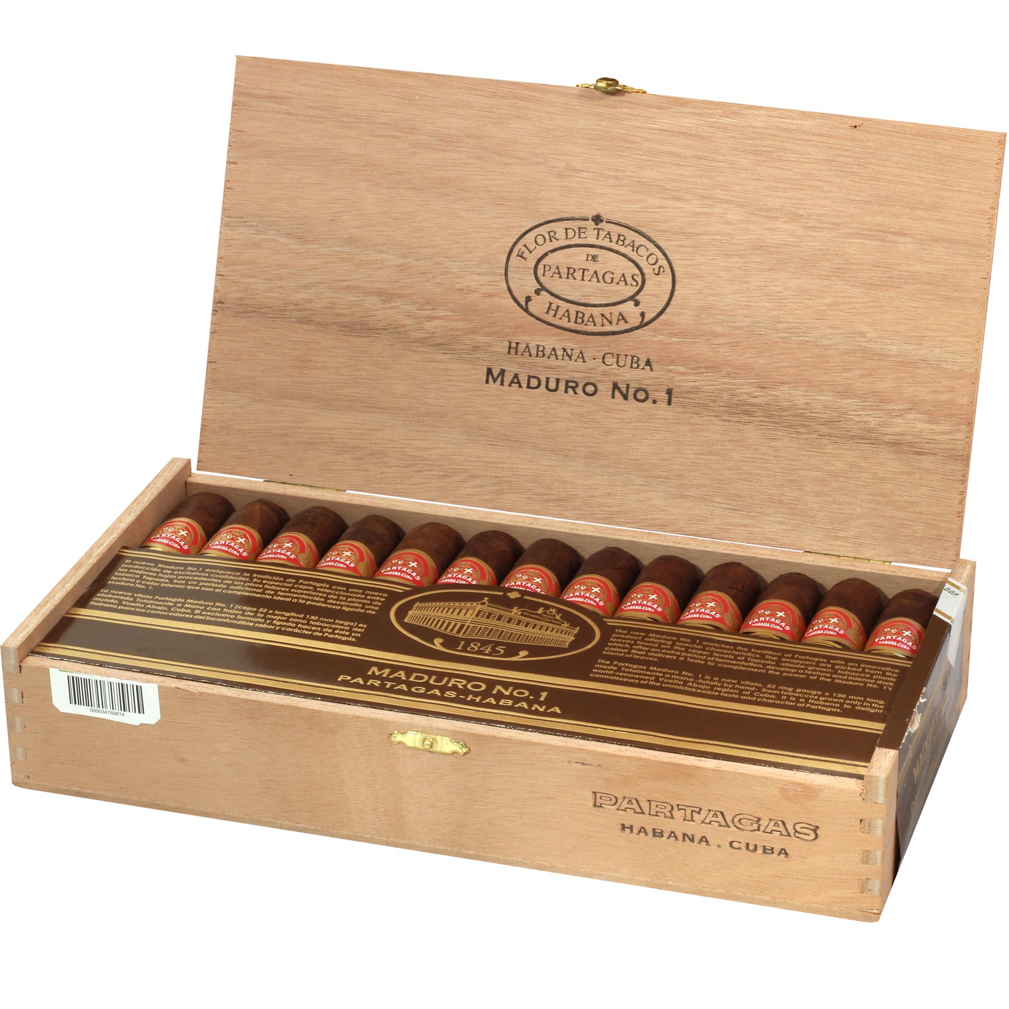 partagas_maduro_no1_25s Partagas Maduros No. 1