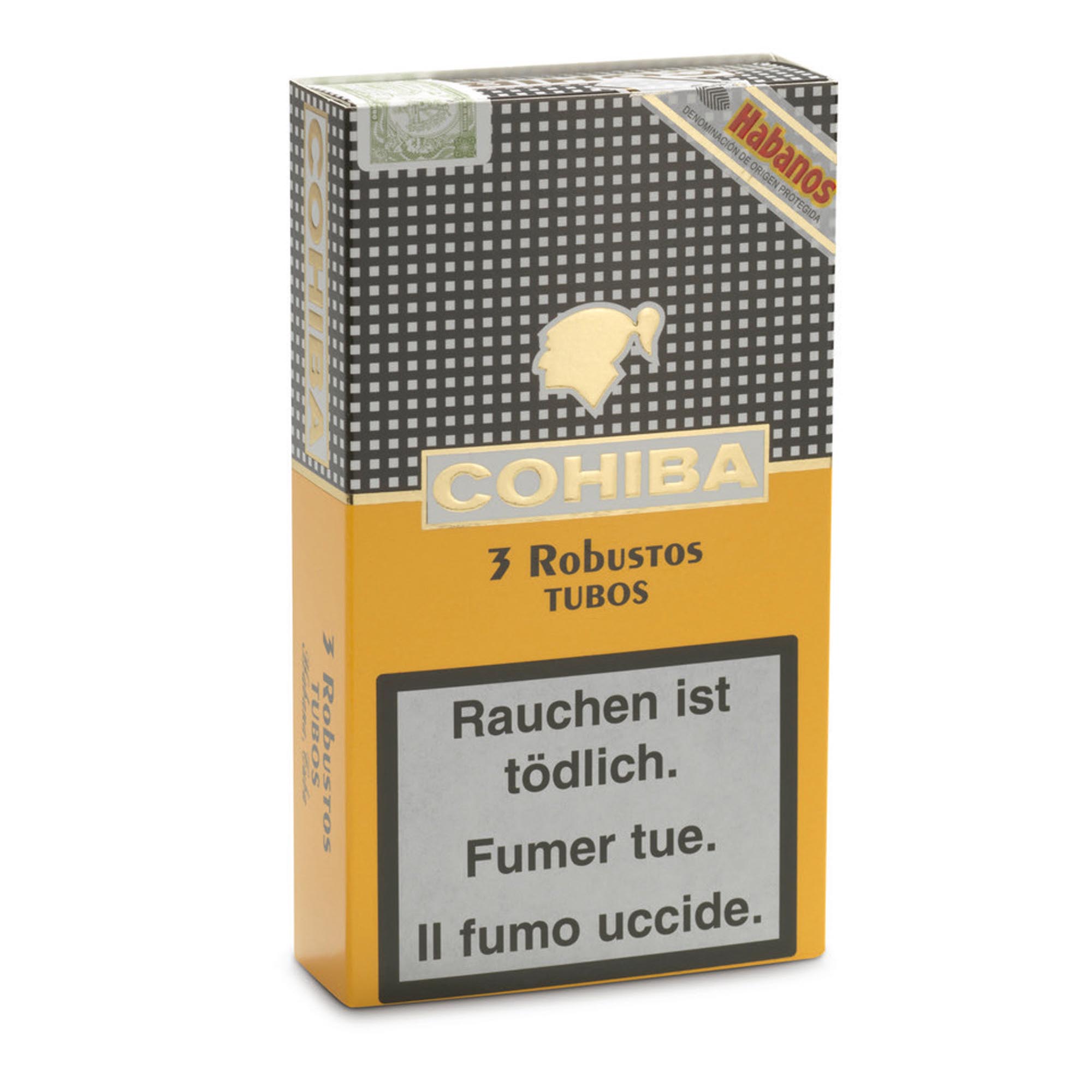 CohibaRobustoAT_3 Cigares Cohiba Robustos