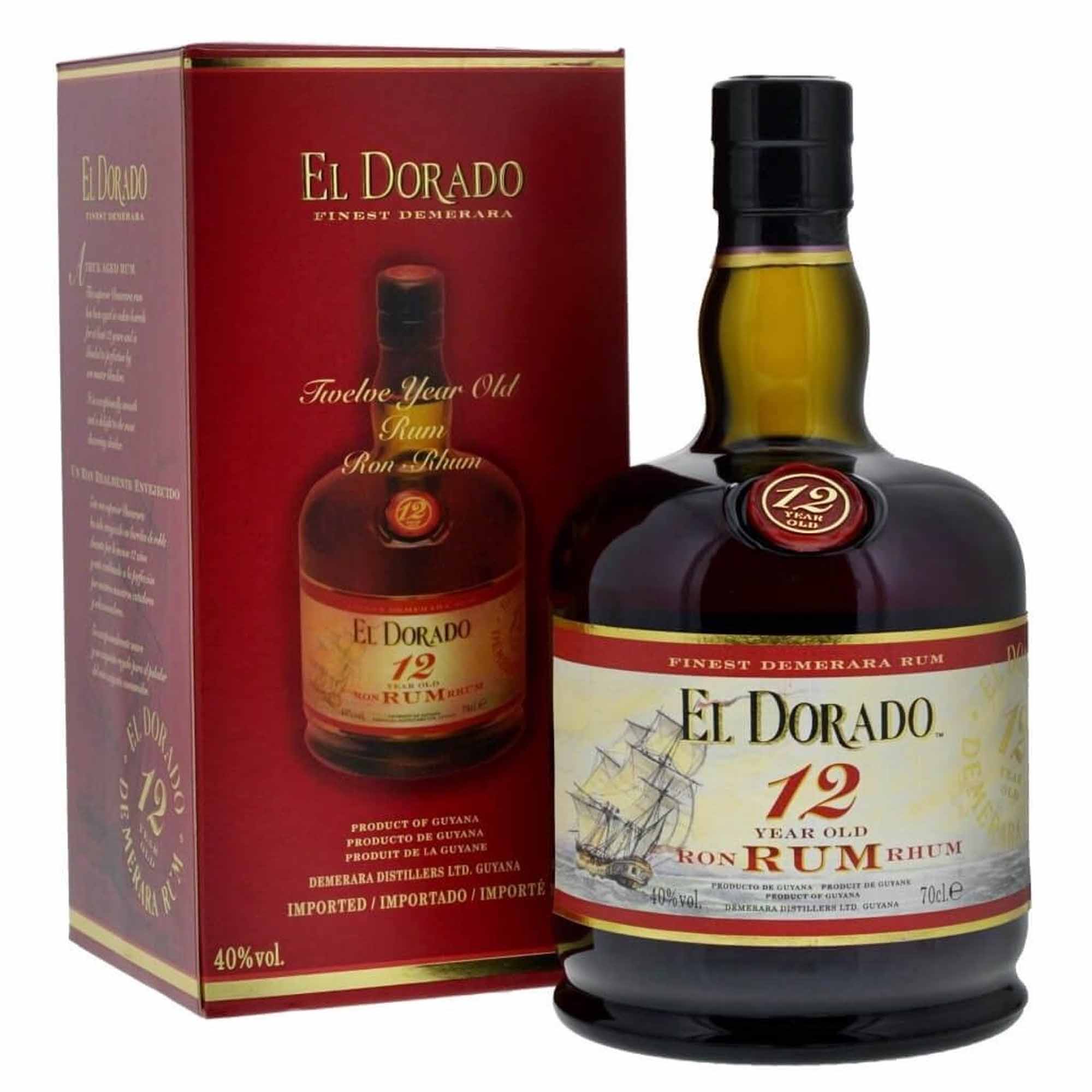 el-dorado-rum-12-anni-70cl Rum El Dorado 12 Anni 70cl