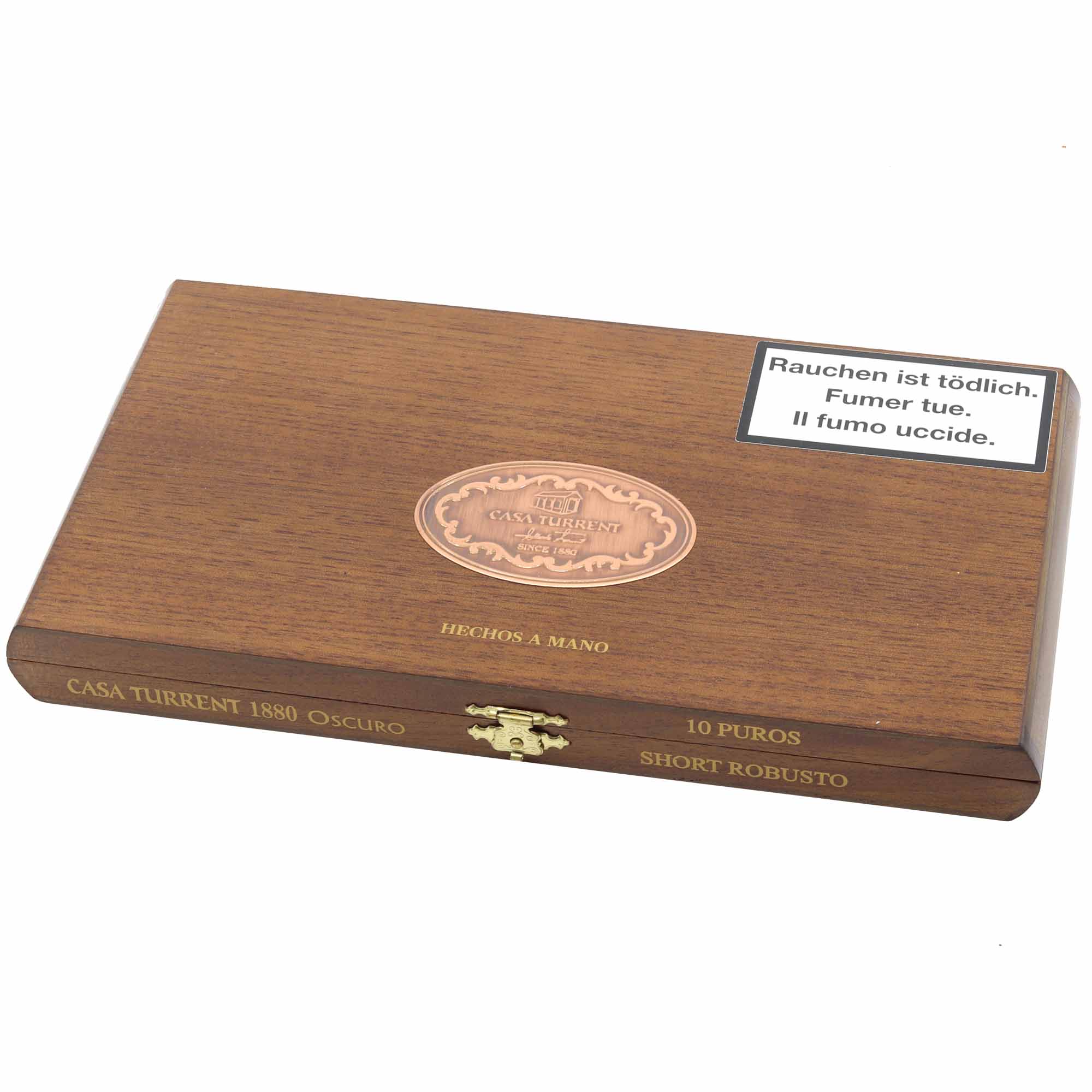 Casa Turrent 1880 Oscuro Short Robusto