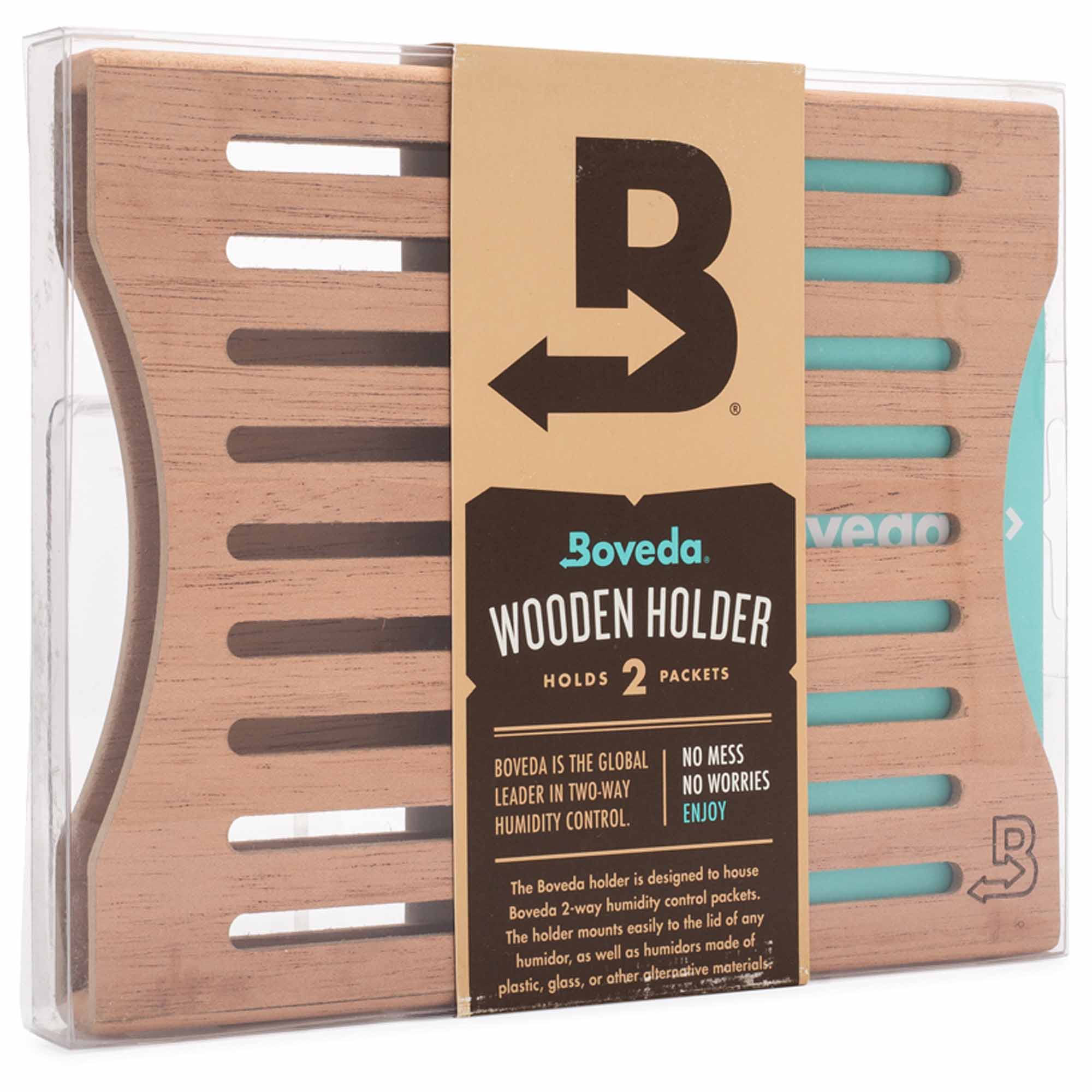 supporto-in-legno-Boveda-da-2-BVCH2-SBS-01 Supporto in legno Boveda Humidipak 2er (per 2 sacchetti da 60 g)