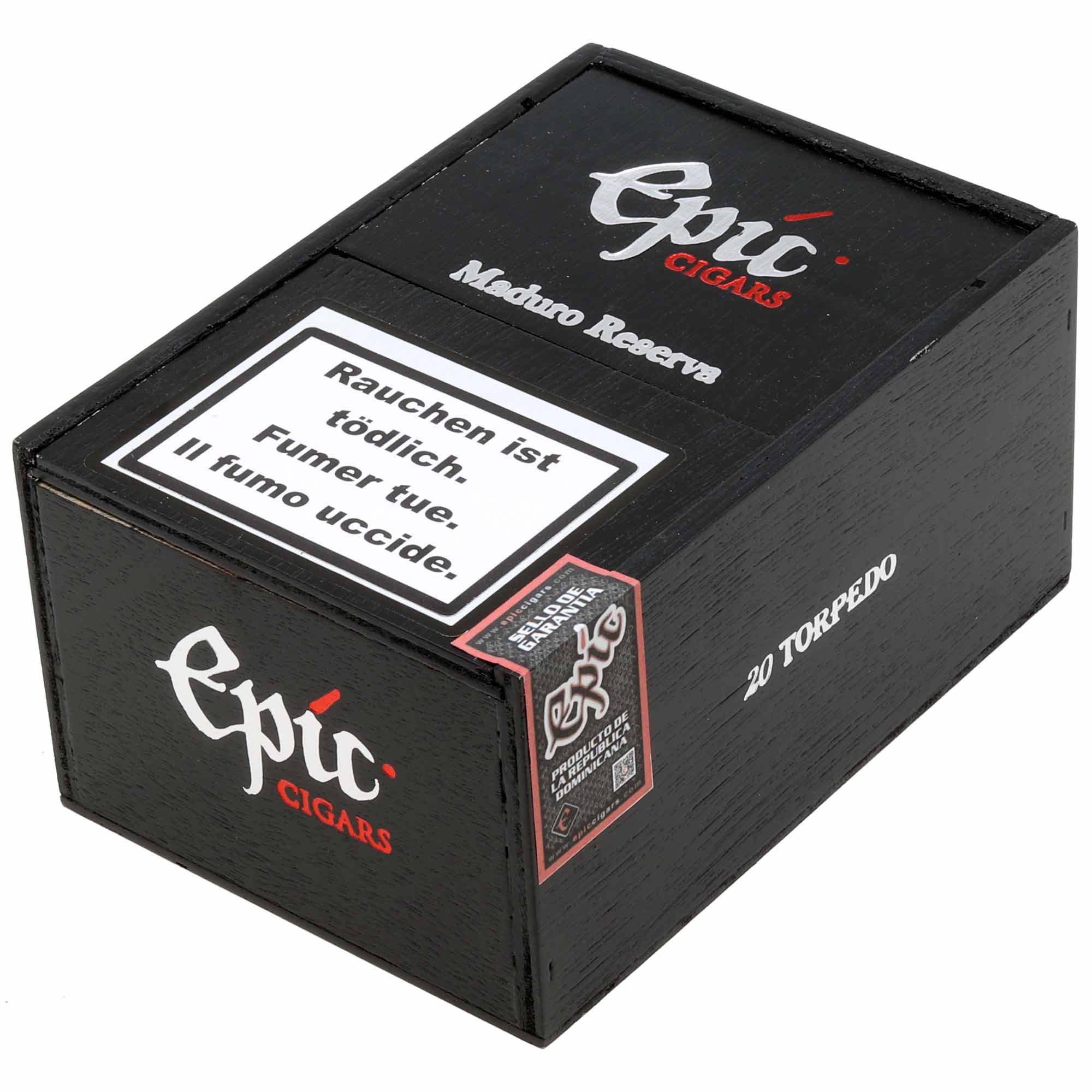 Epic Maduro Torpedo boîte pressée