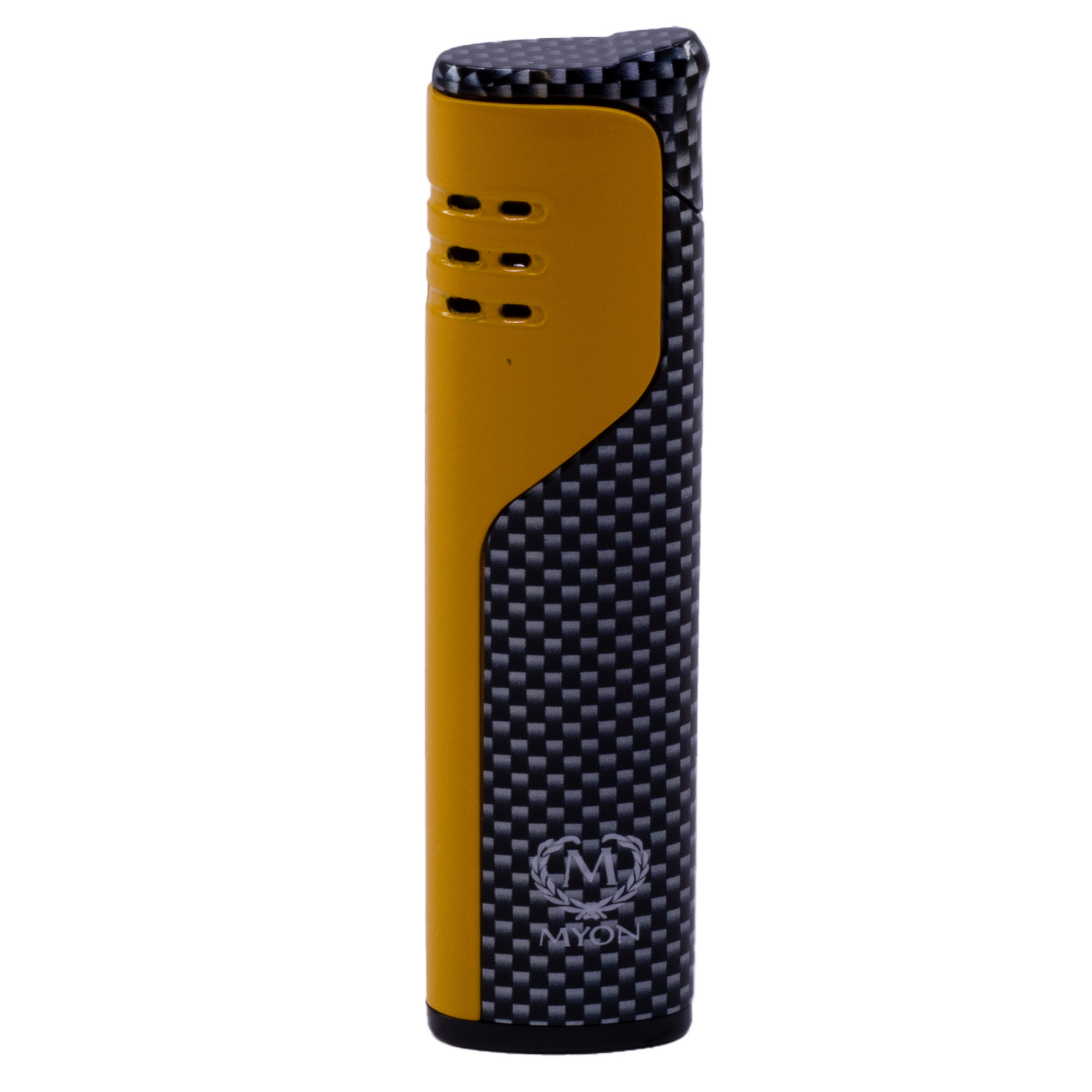 Myon Jet Lighter Carbon Yellow Myon Jet Lighter Carbon Yellow