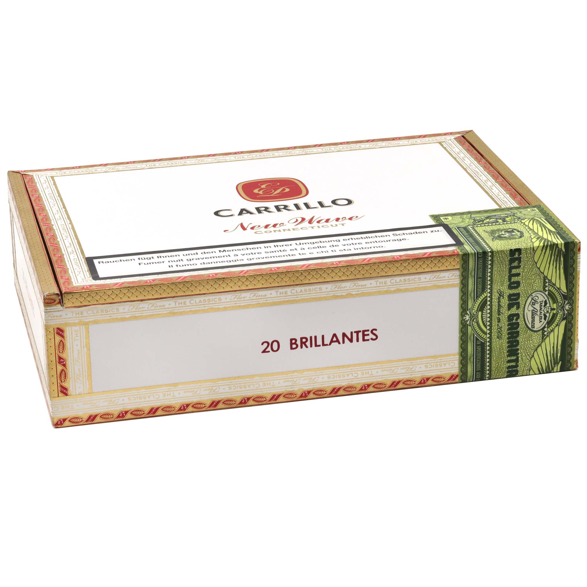 E.P. Carrillo New Wave Connecticut Brillantes Coffret de 20 pièces