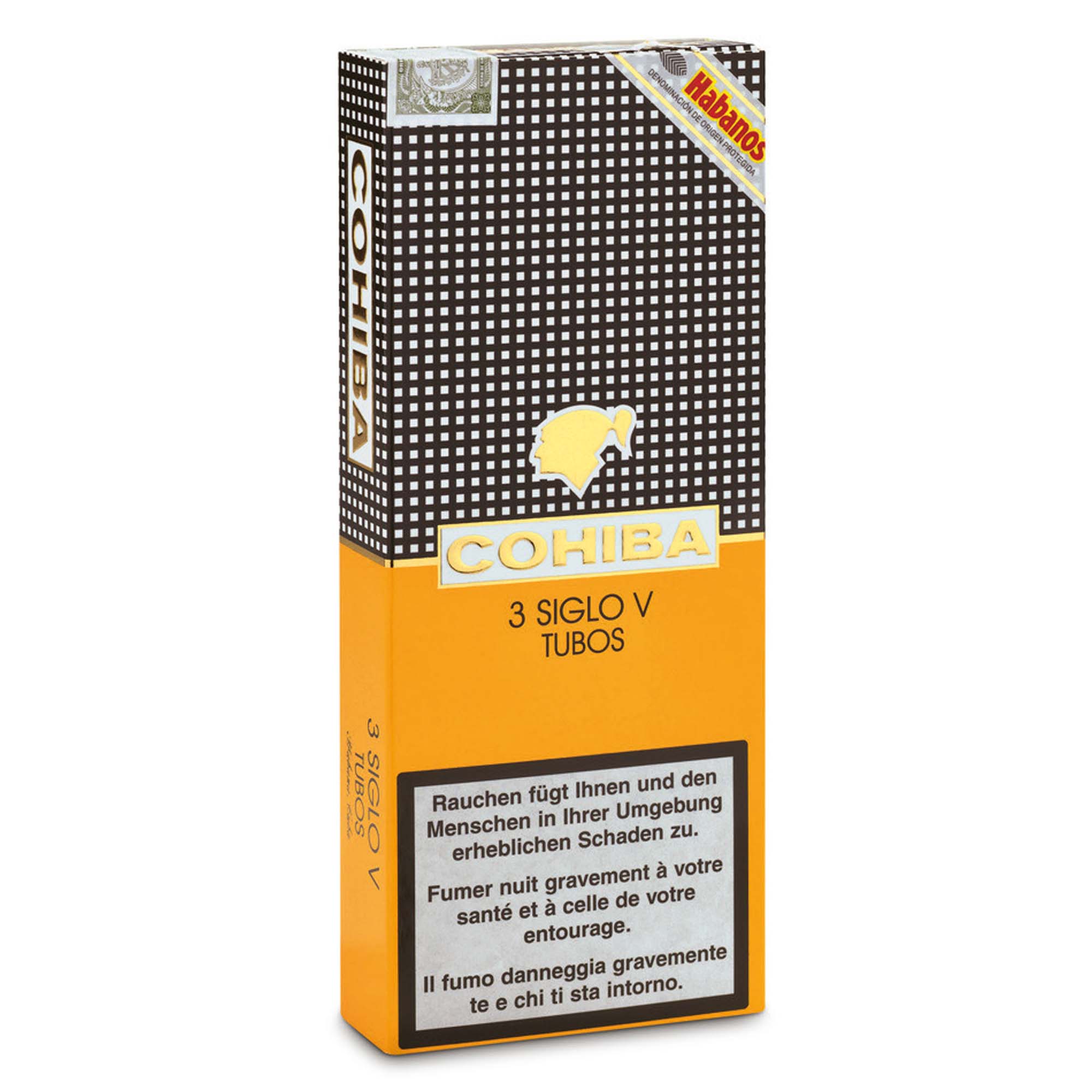 CohibaSigloVAT_3 Cigares Cohiba Linea 1492 Siglo V Tubos