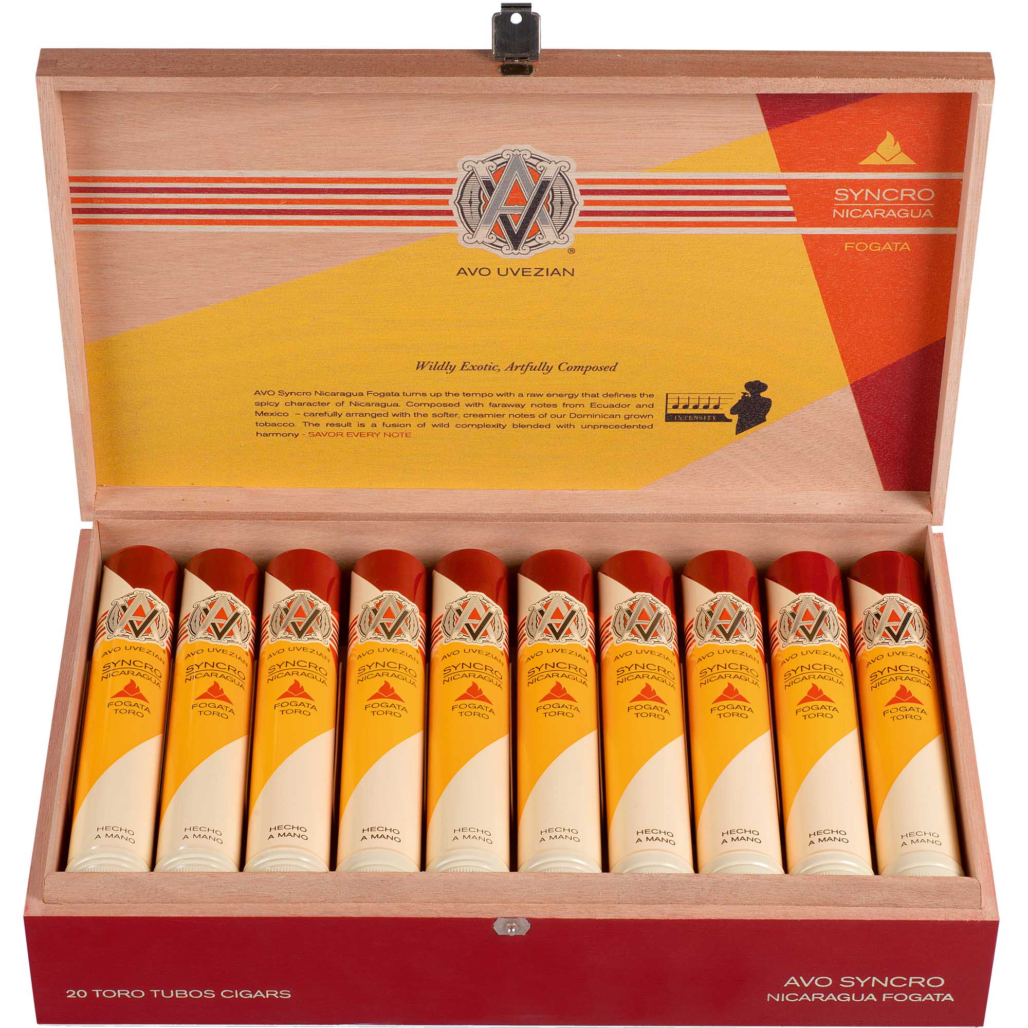 avo_fogata_robusto_tubos_20s AVO Syncro Nicaragua Fogata Robusto Tubos
