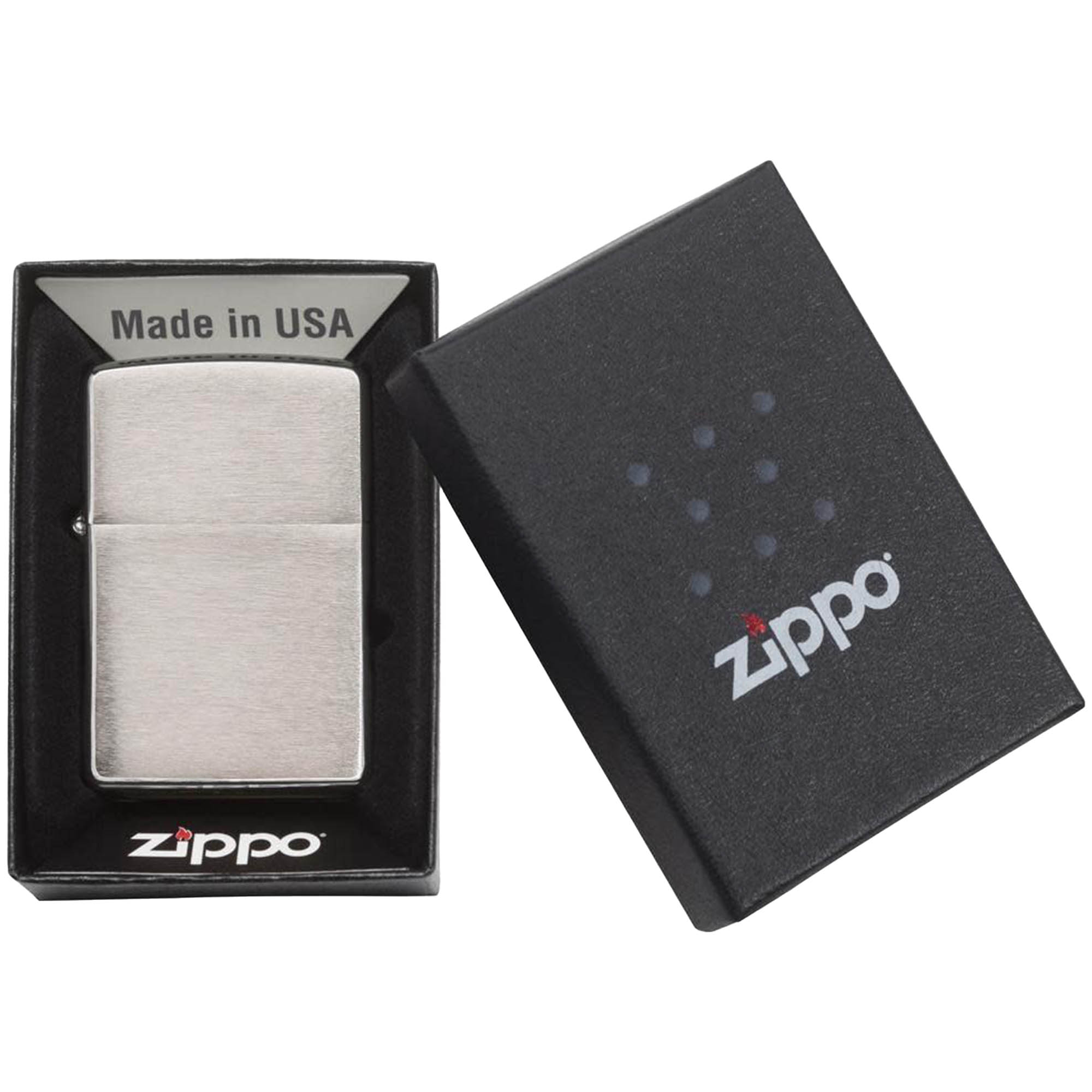 Accendino Zippo Cromo Spazzolato