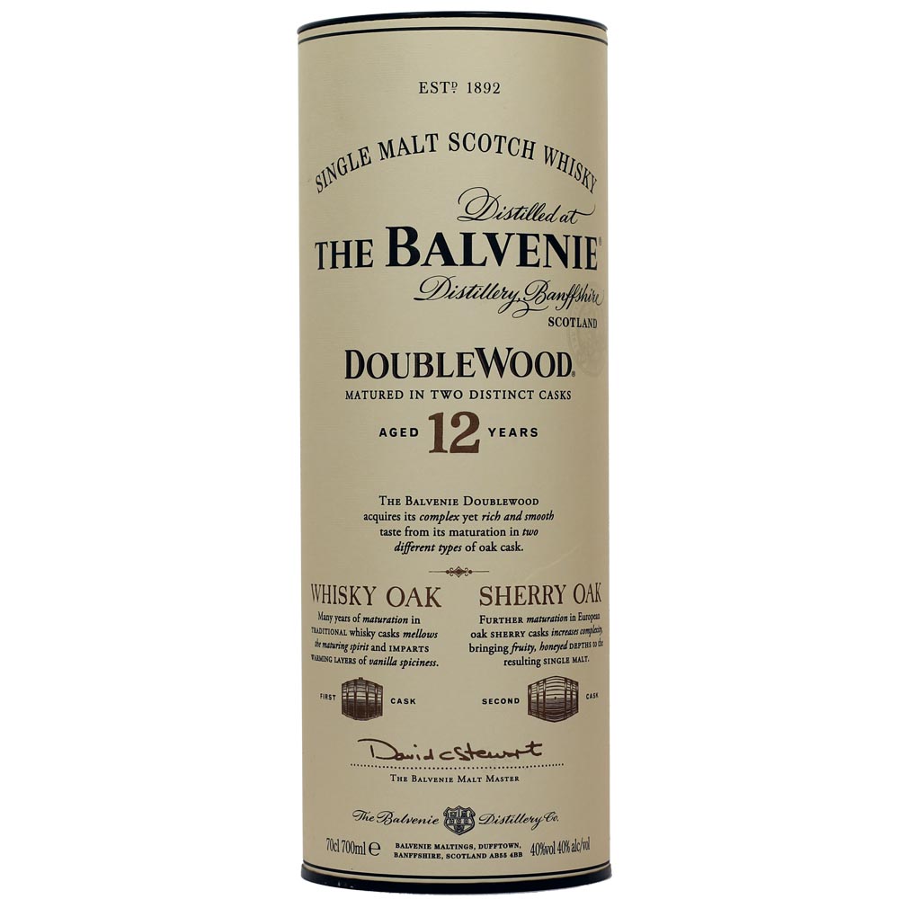The Balvenie double Wood aged 12yr 70cl