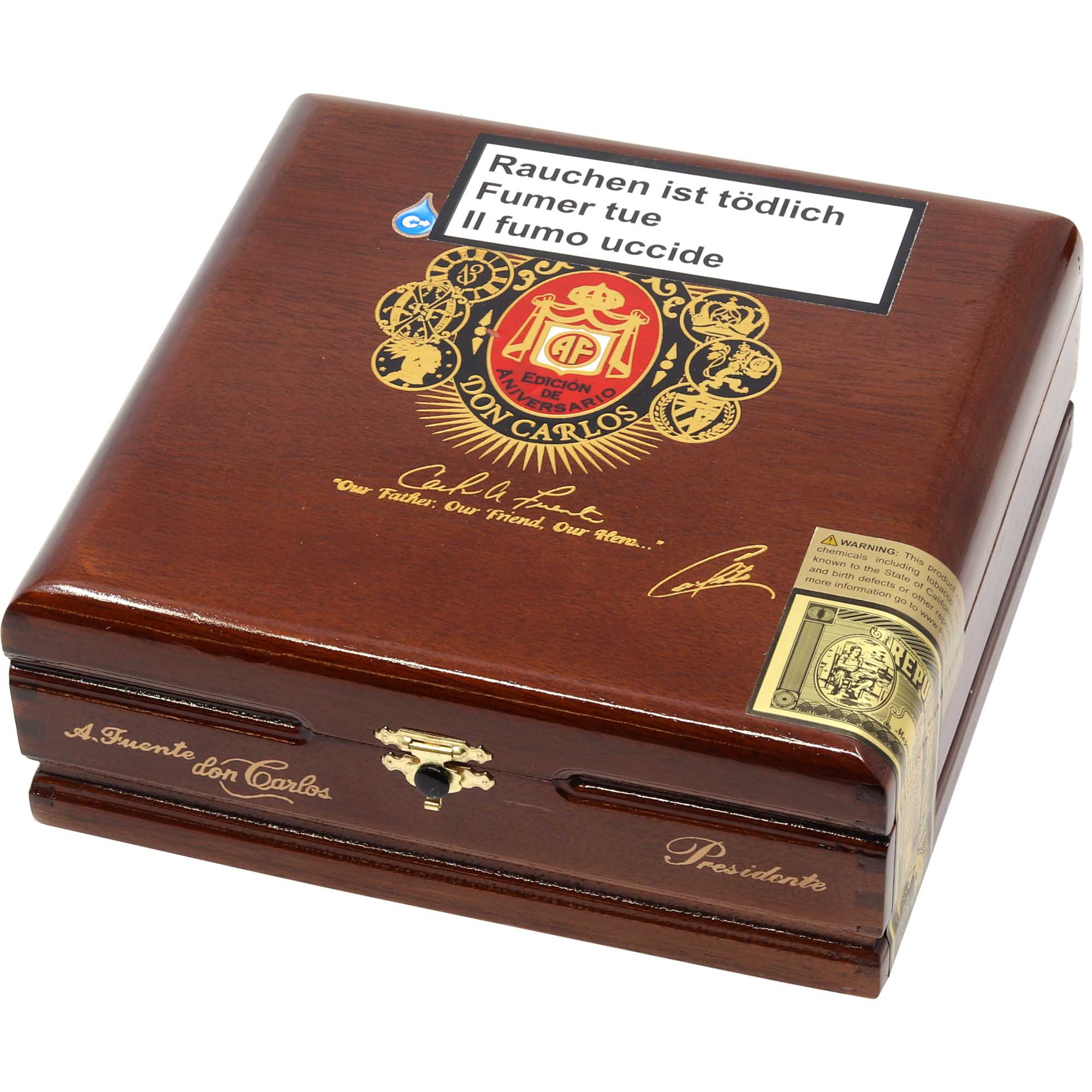 a-fuente-don-carlos-presidente-25s Arturo Fuente Don Carlos Reserva Superior Presidente