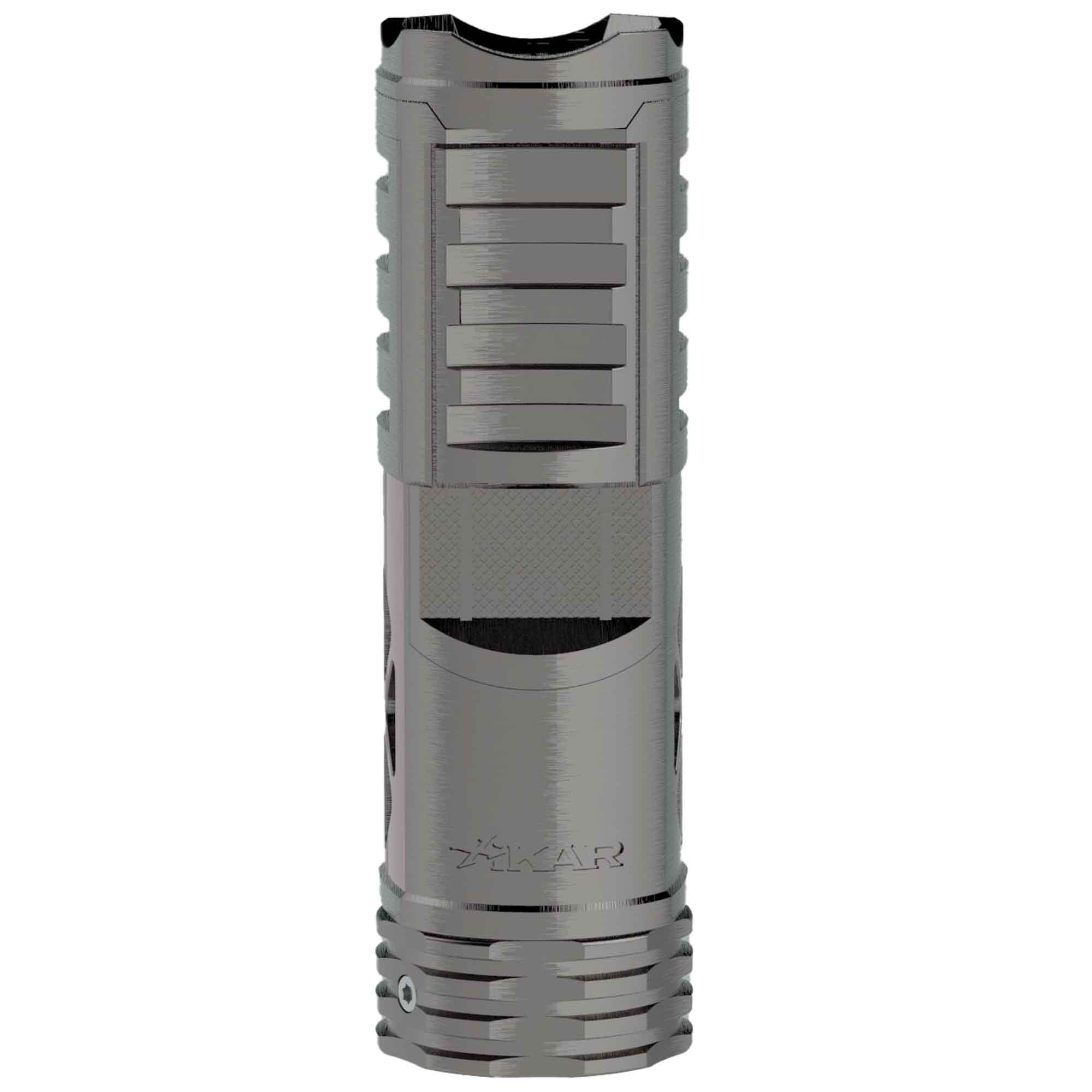 Xikar-tactical-1-gun-551GM-01 Xikar Tactical 1 Single Gunmetal (551GM)