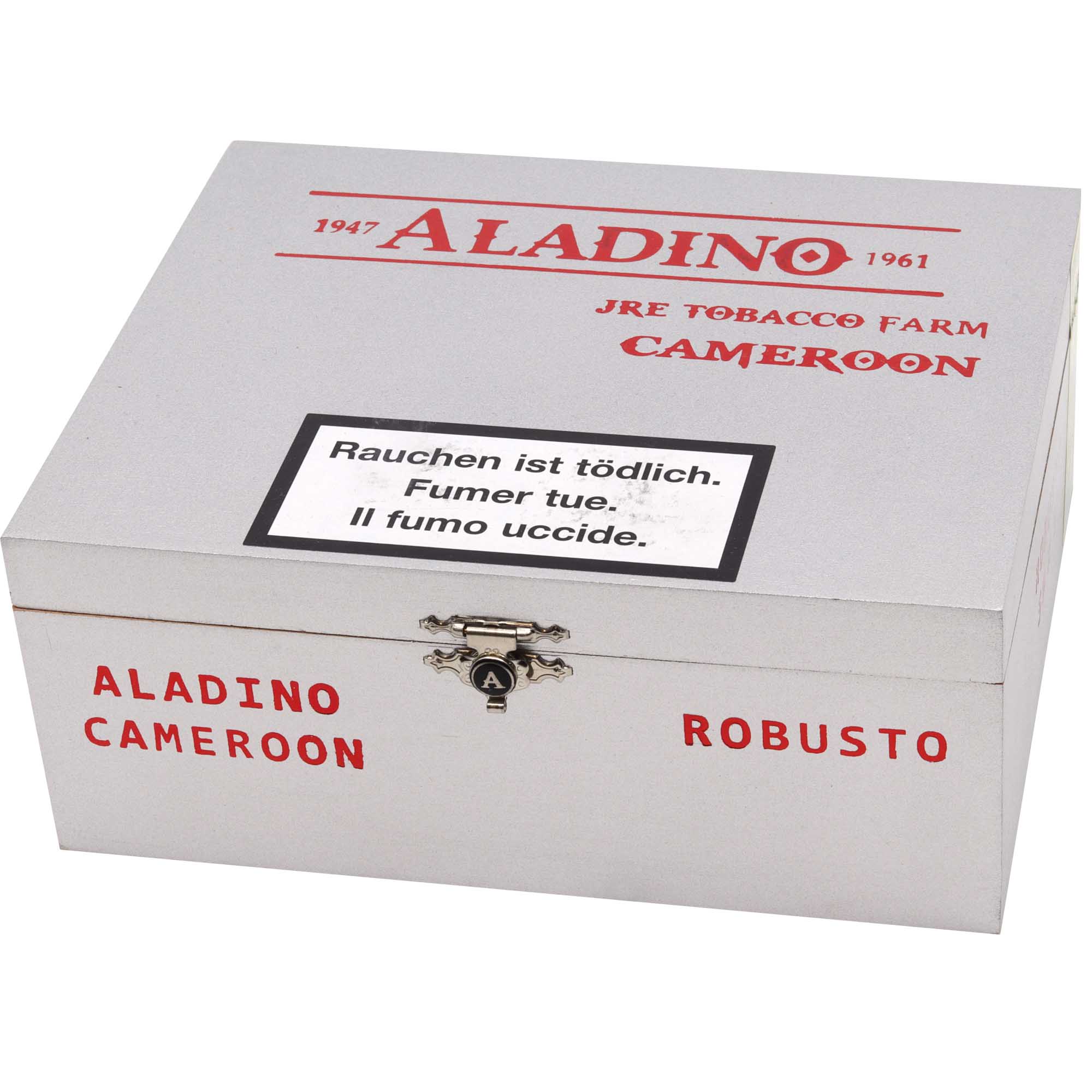 Aladino-Cameroon-Robusto-boîte de 24-EAN-7425634100835 Aladino Cameroun Robusto