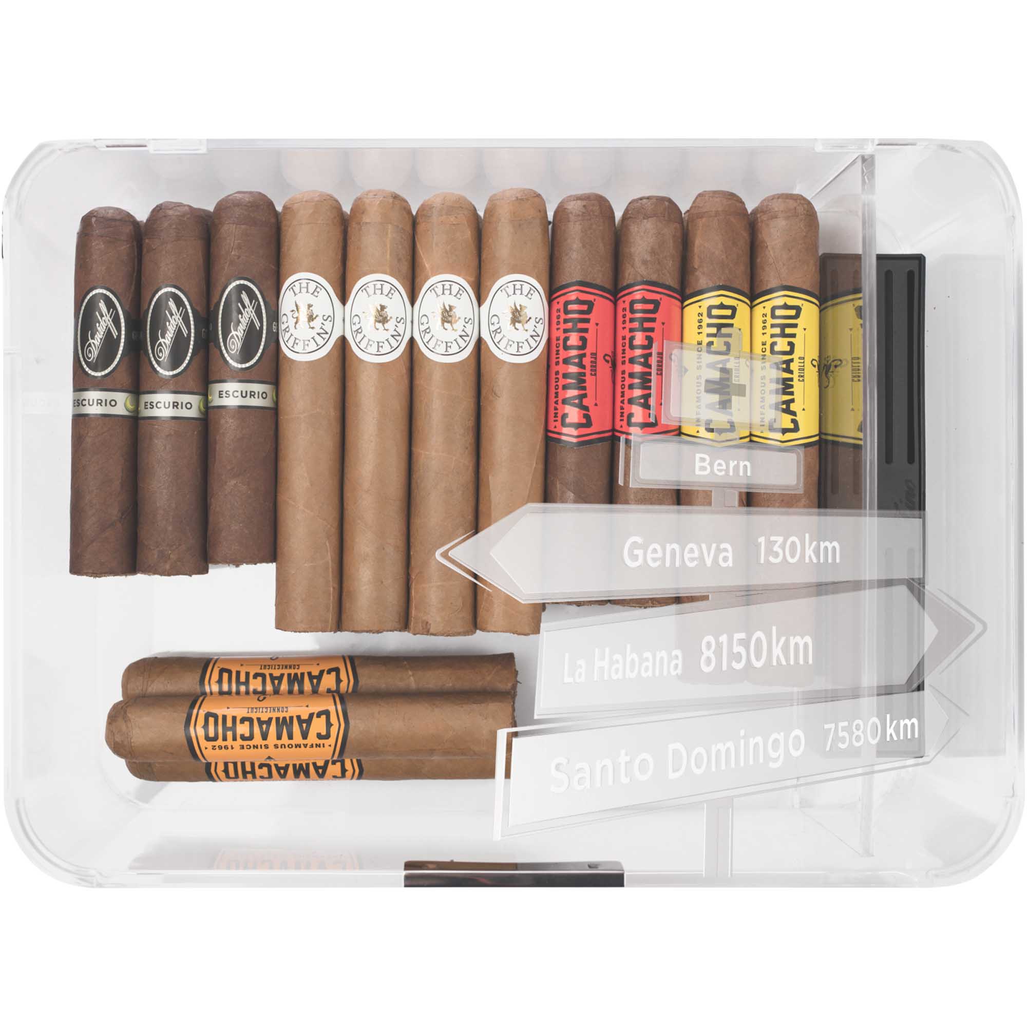 Zino Humidor Acryl Country Edition Switzerland