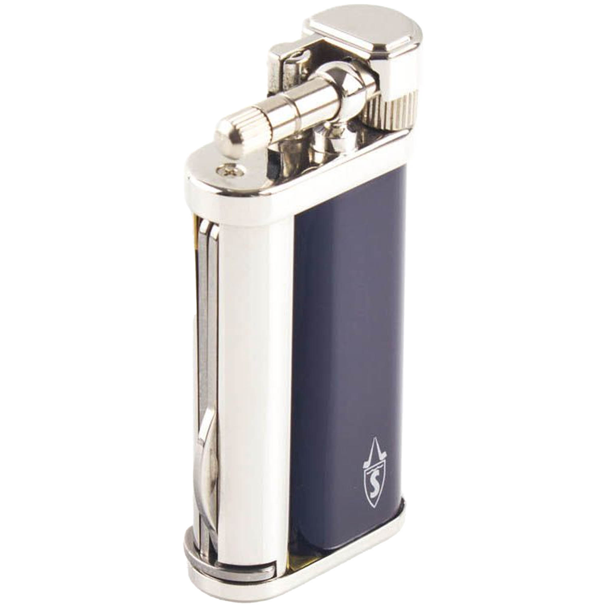 Savinelli_Pfeifenfeuerzeug_Eddi_Blau_1 Savinelli Pfeifenfeuerzeug Eddi Blau