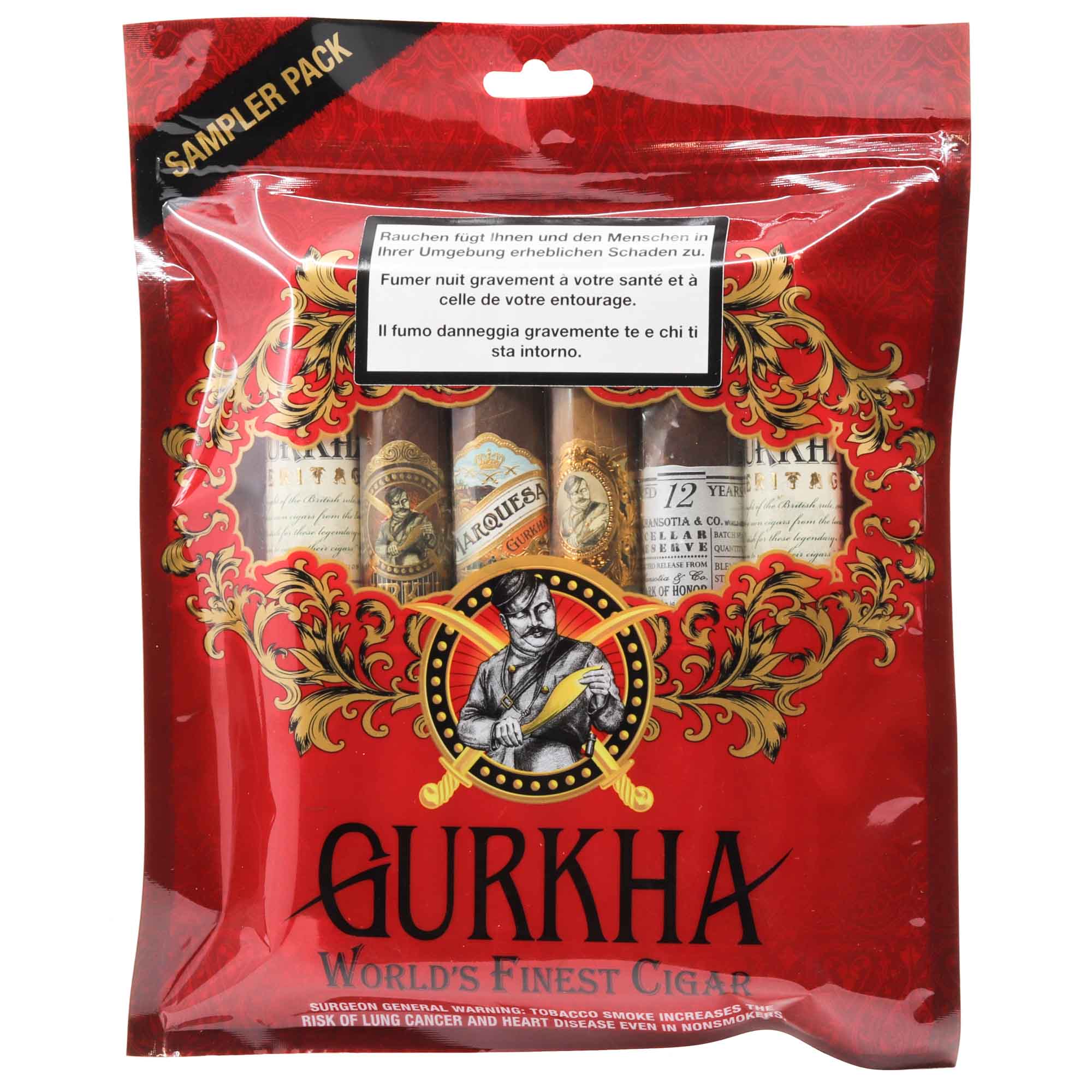 Gurkha Toro 6er Sampler im Fresh Pack