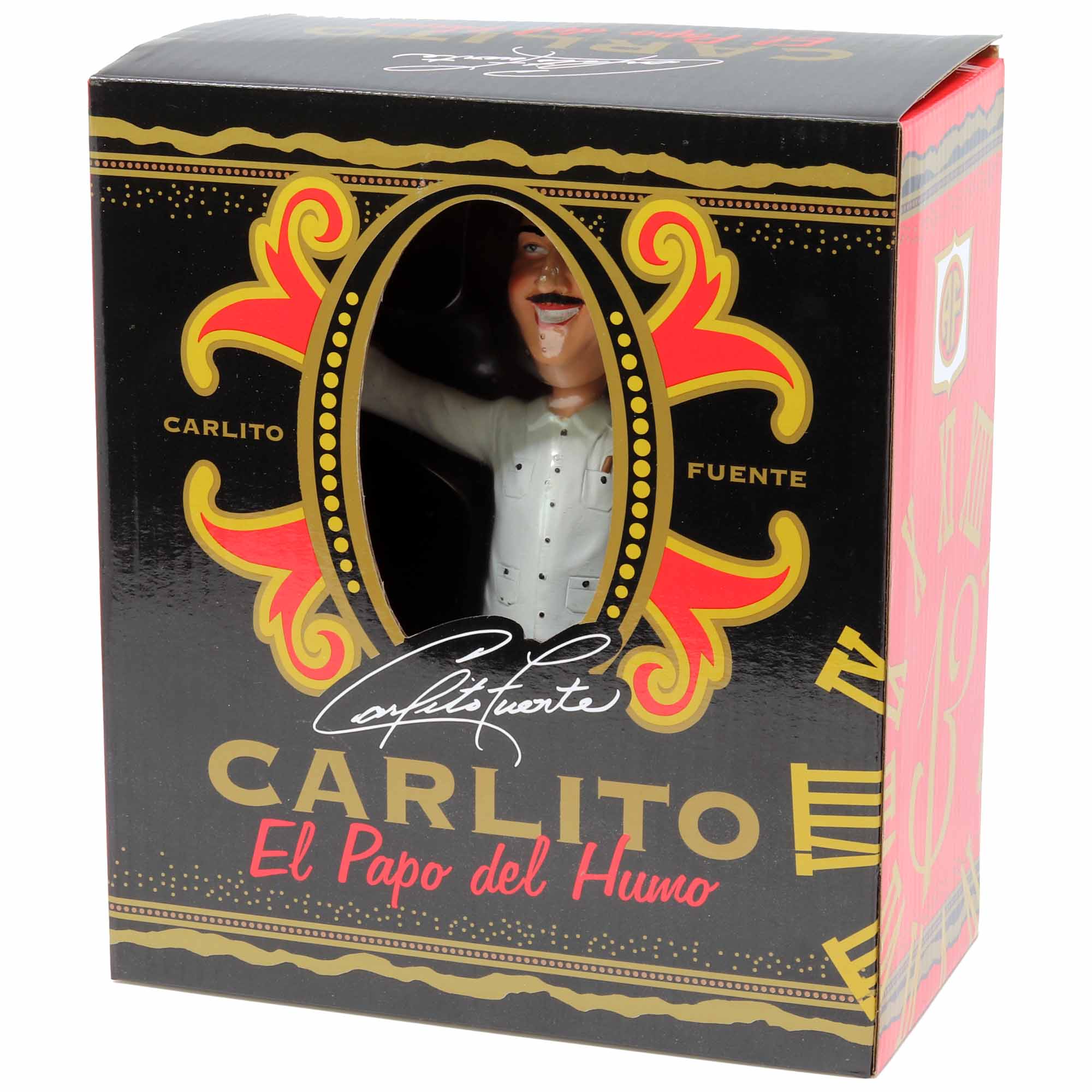 carlito-fuente-el-papo-del-humo-02 Arturo Fuente Carlito Fuente Jr. tête à bobines - Blanc