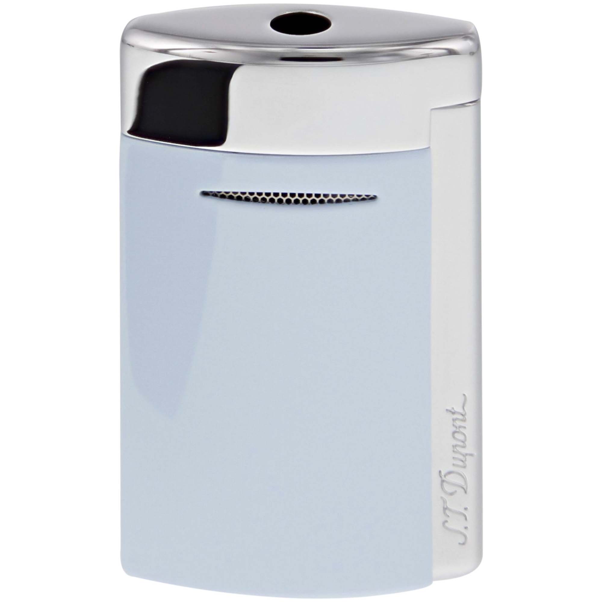 S.T. Dupont Minijet Baby Blue & Chrome