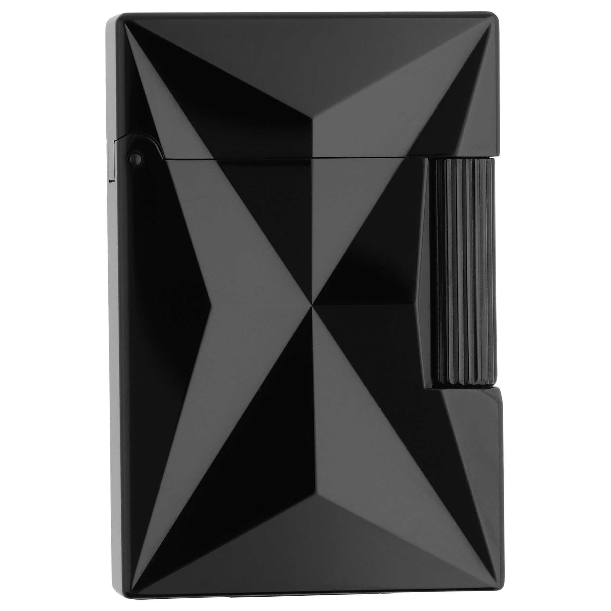 S.T. Dupont Ligne 2 Small Fire X Shiny Black