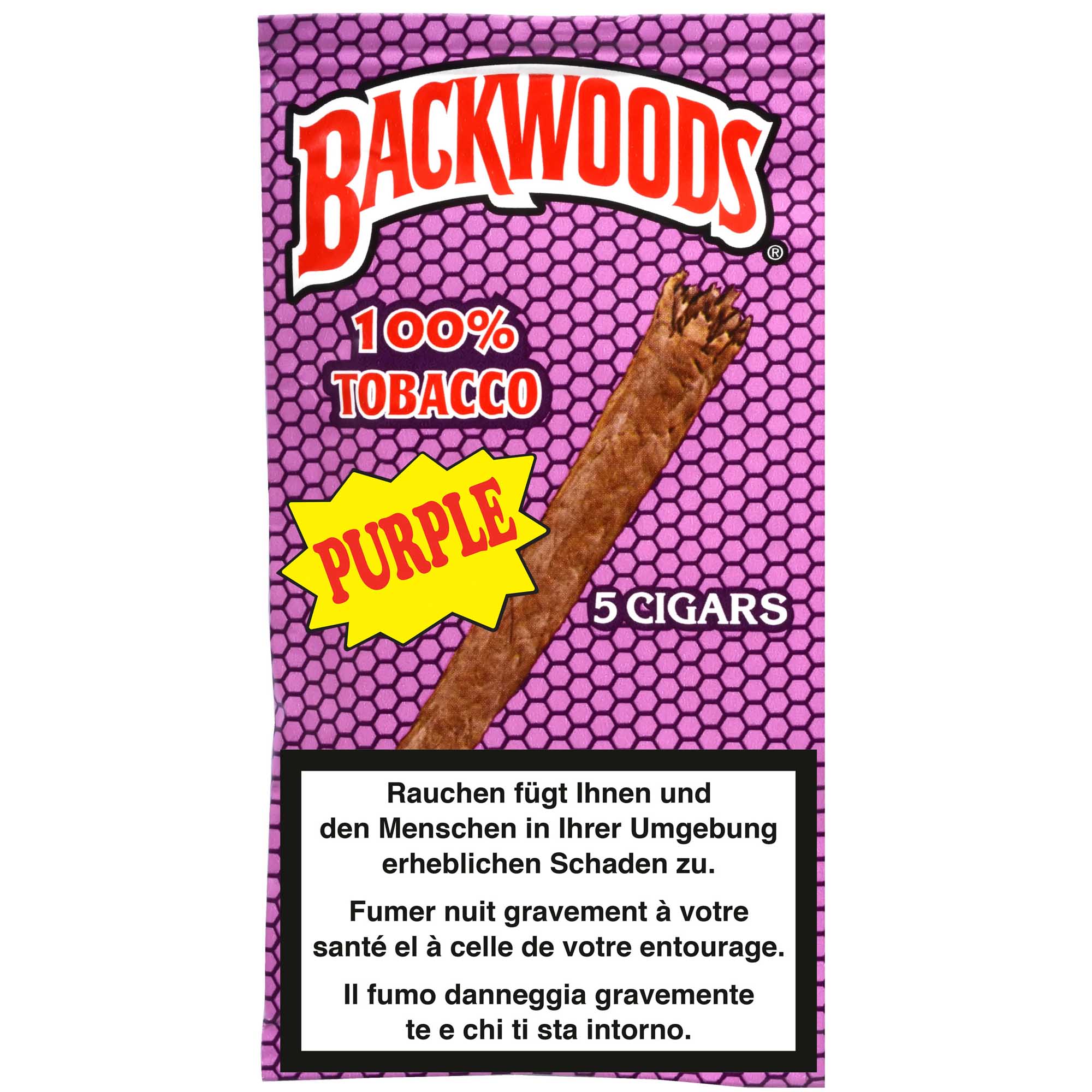 Backwoods Purple (Honey Berry) - 5er Pack