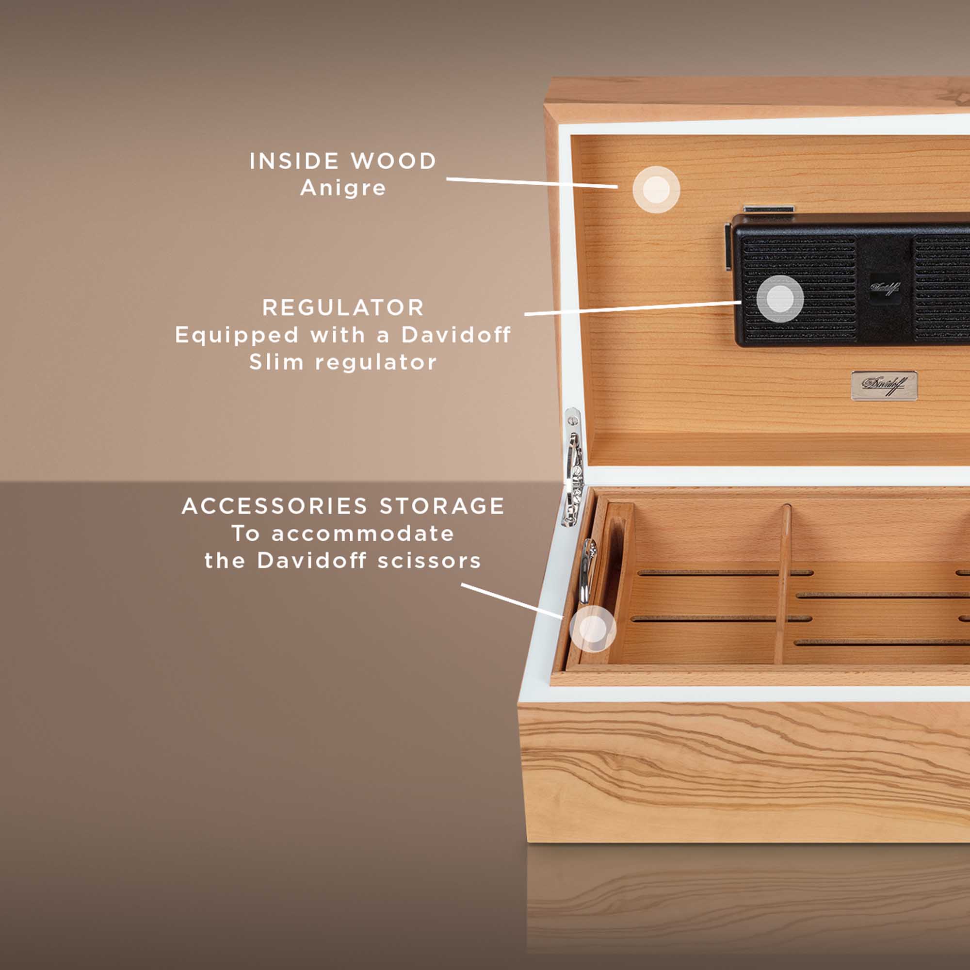 davidoff-ambassador-humidor-olivetree-10 Davidoff Humidor Ambassador Olivetree