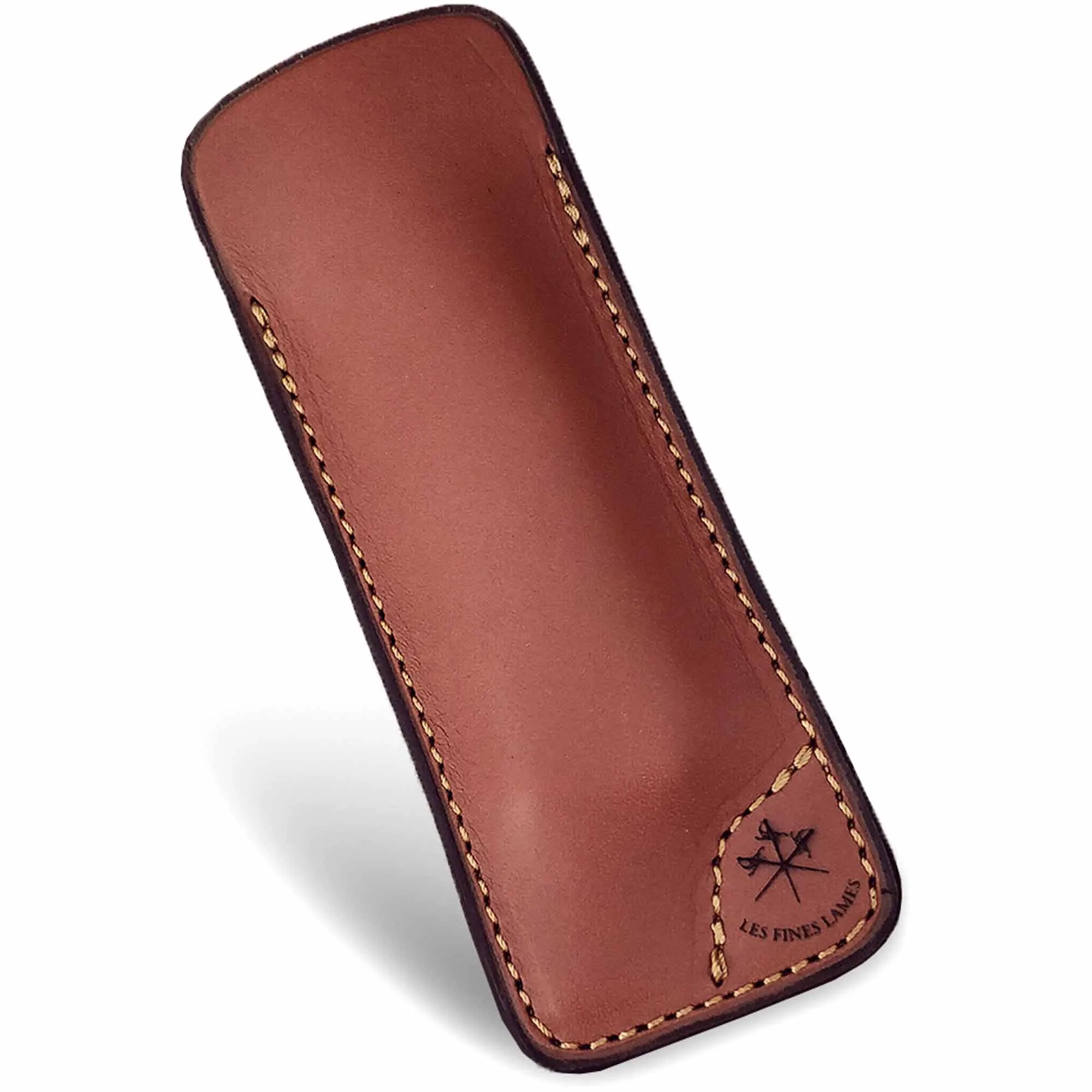 Les Fines Lames tui En Cuir Pour Le Petit Couteau Natural Tan