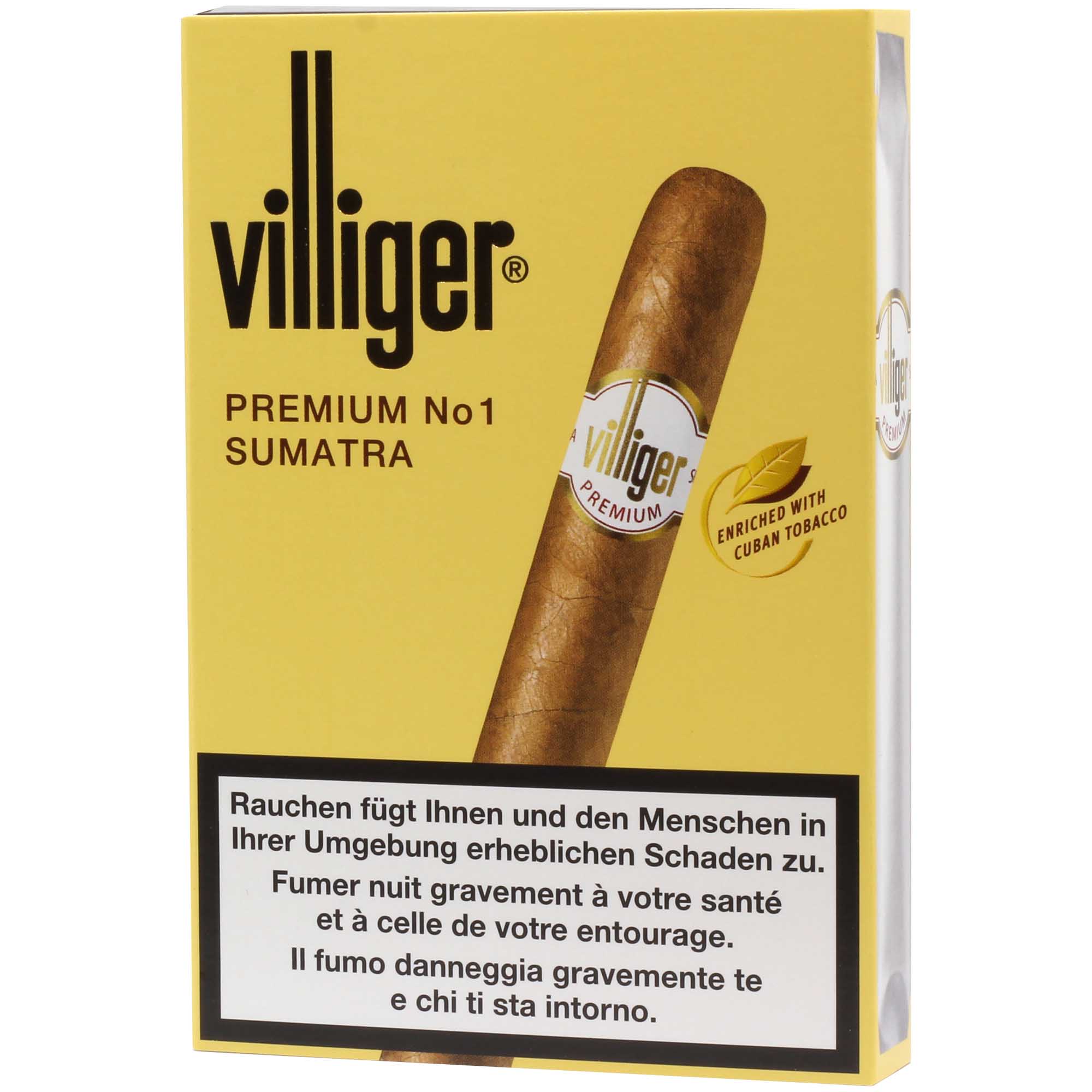 villigerpremiumno1sumatrastump Villiger Premium No. 1 Sumatra