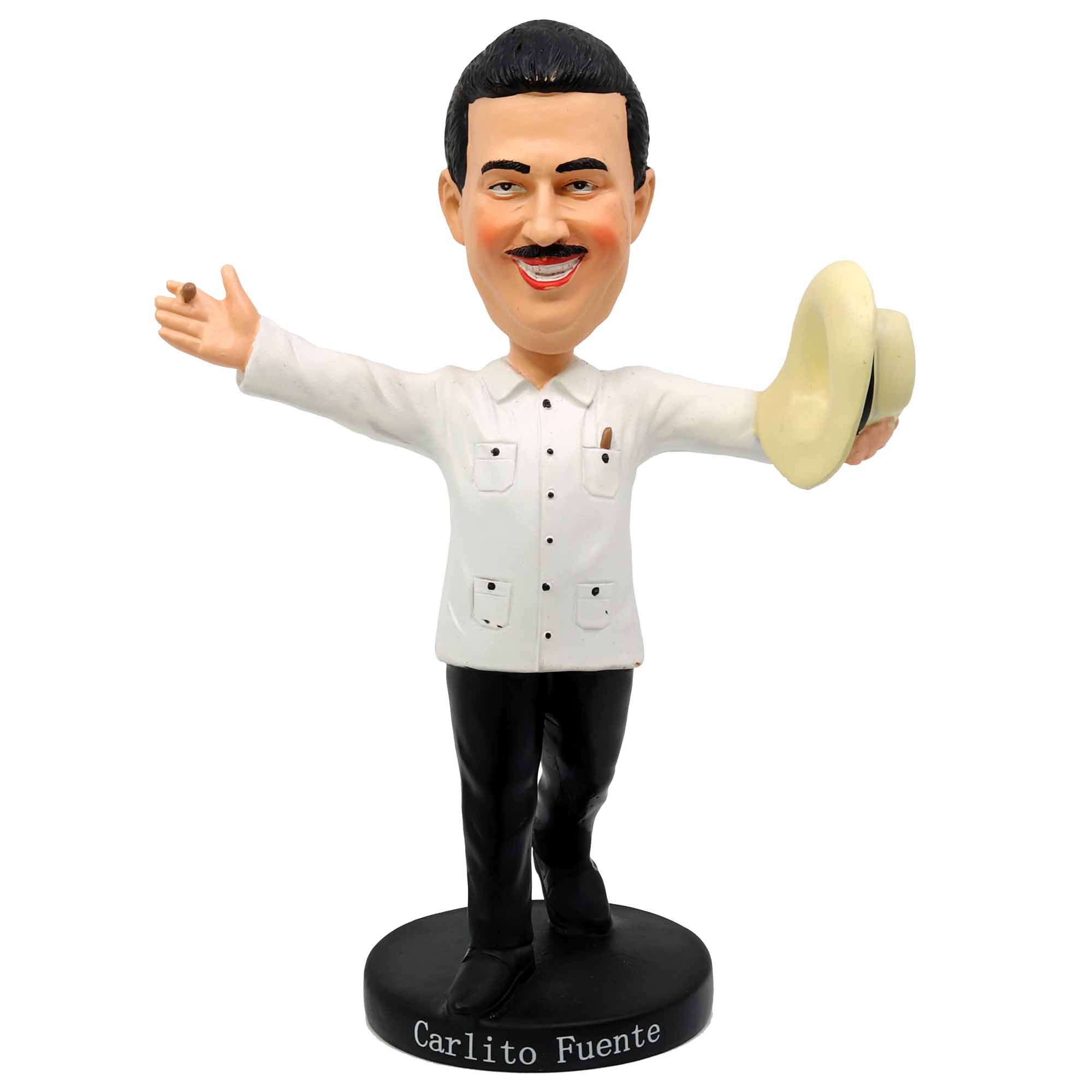 carlito-fuente-el-papo-del-humo-01 Arturo Fuente Carlito Fuente Jr. Bobble Head - White