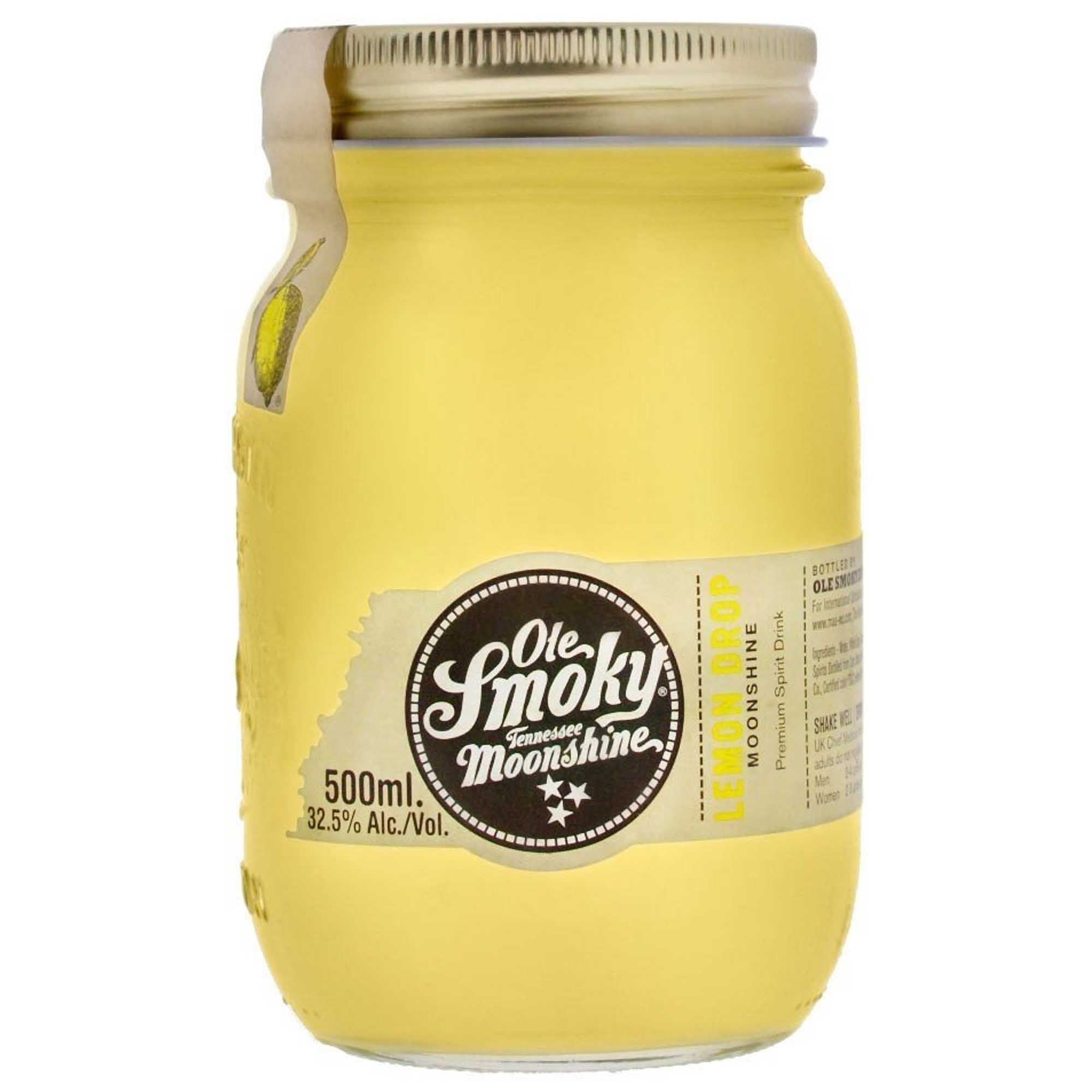 OleSmokyMoonshineLemonDrop50cl Ole Smoky Moonshine Lemon Drop 50 cl