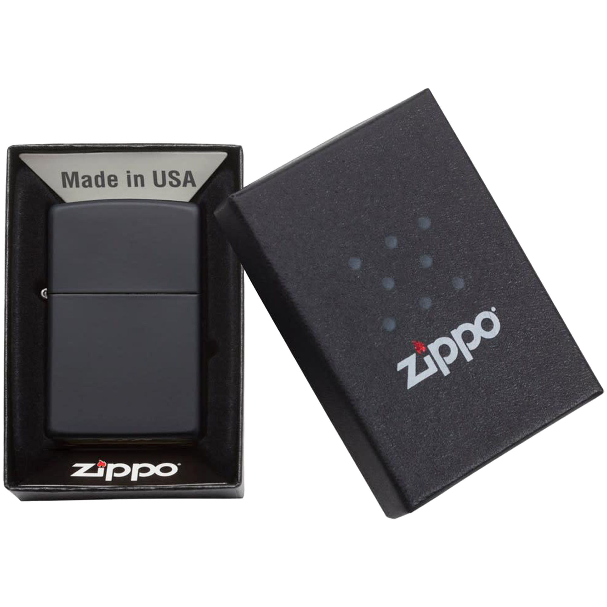 Zippo_Black_Matte_3 Zippo Chrome Black Matte