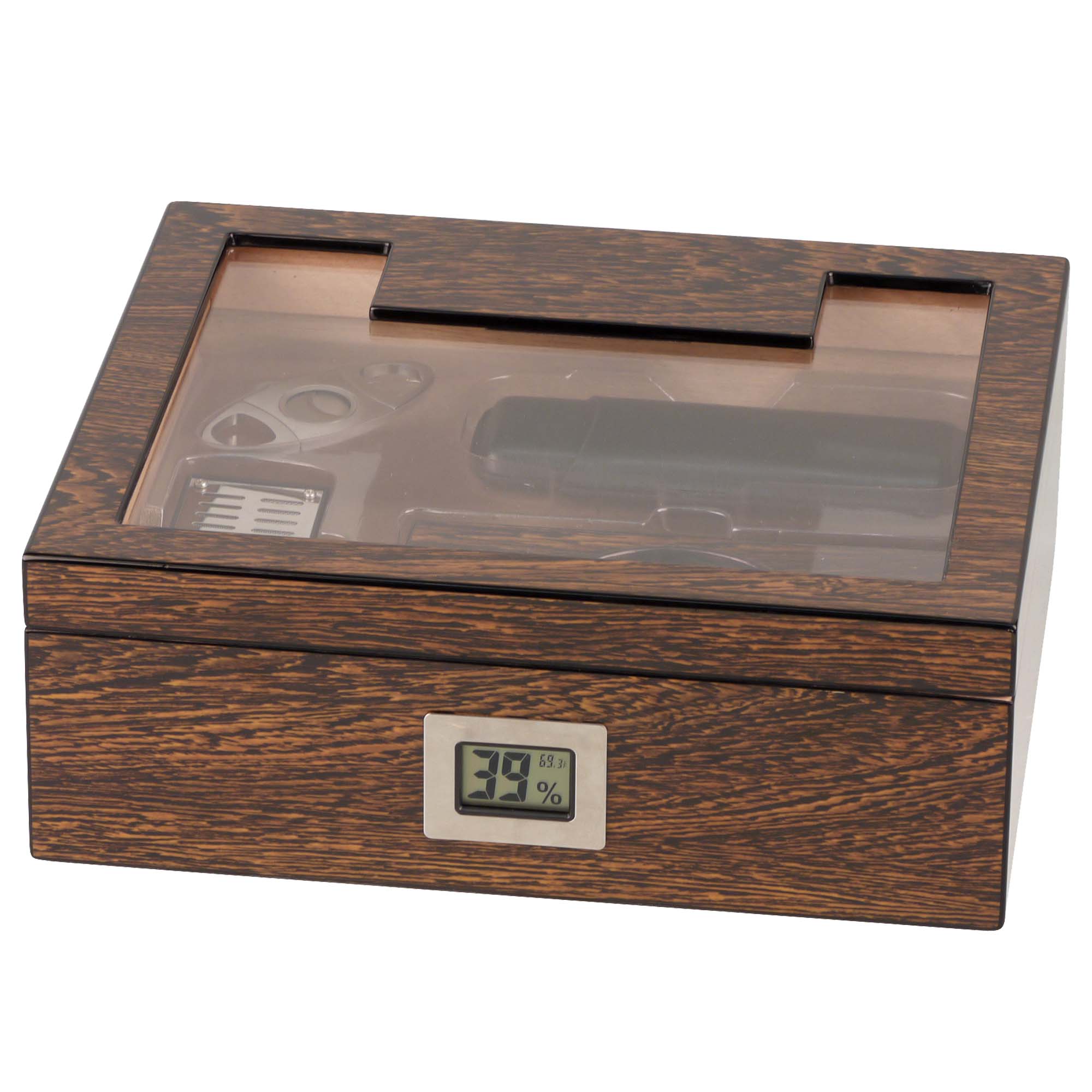 passatore_humidor_legno_di_ferro_set_50_02 Passatore Humidor Set Ironwood 25 sigari