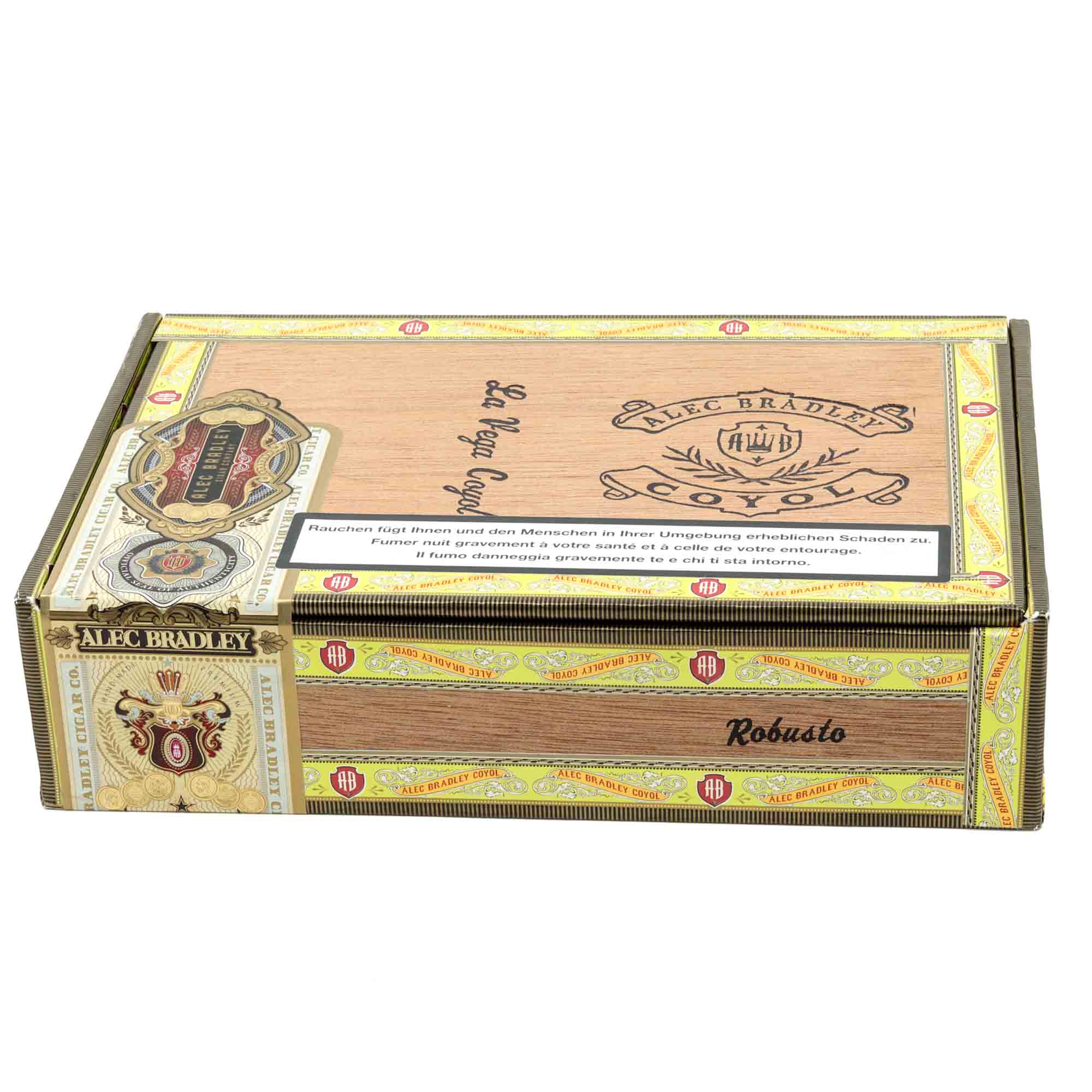 Alec Bradley Coyol Robusto 20er Kistchen