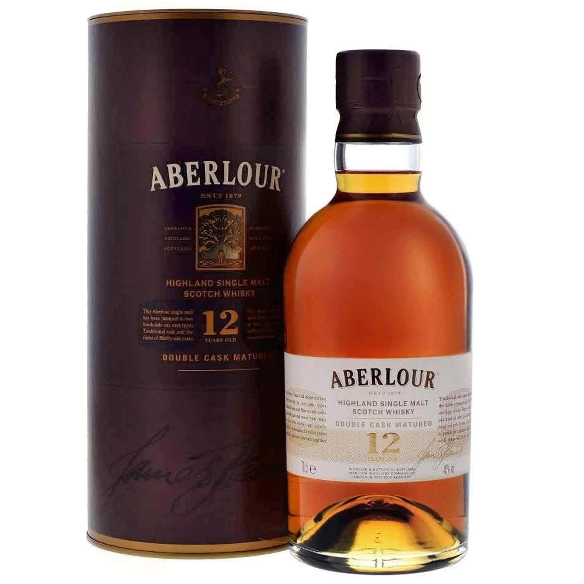 aberlour-12-years-double-cask-single-malt-whisky-70cl Aberlour 12 Years Double Cask Single Malt Whisky 70cl