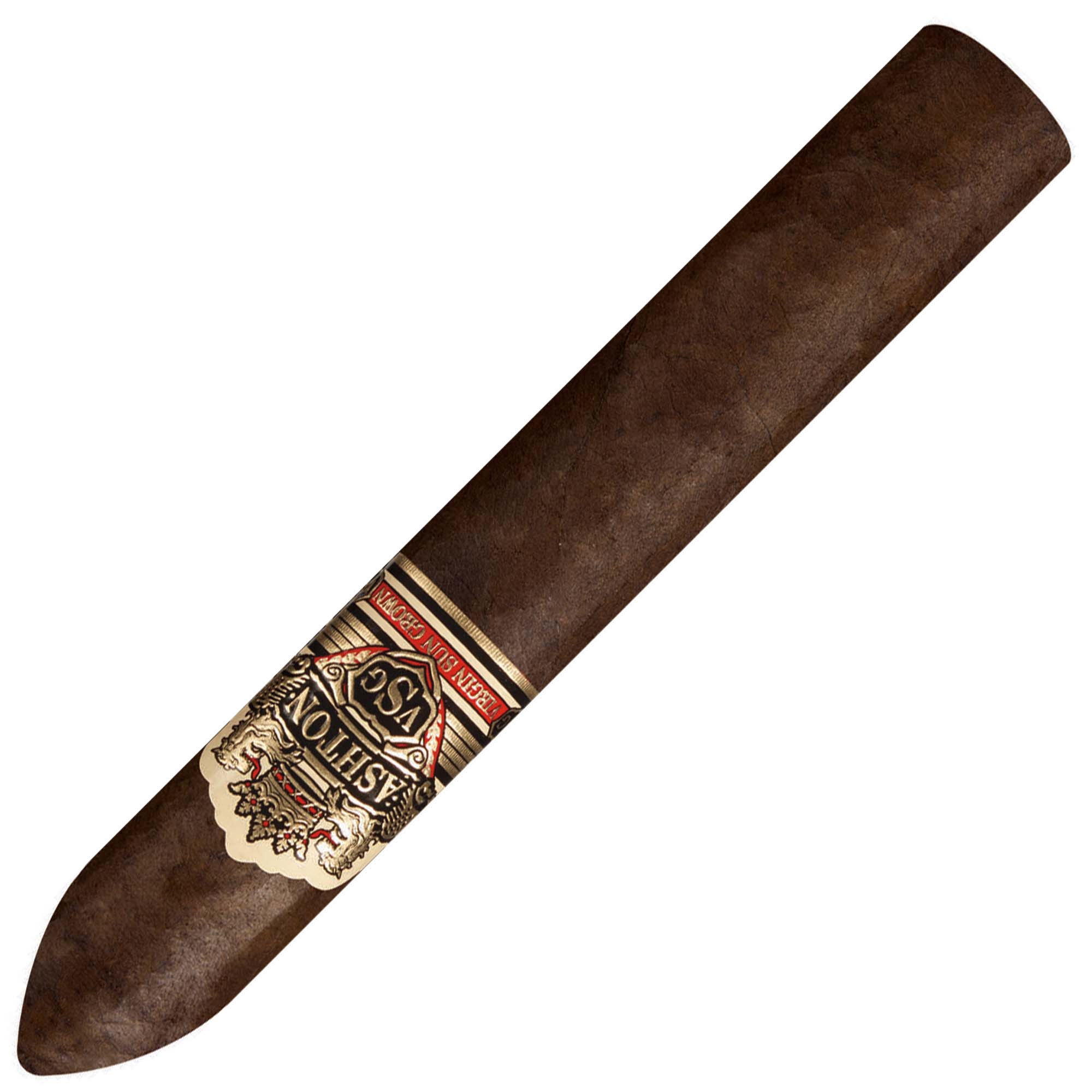 ashton_virgin_sungrown_belicoso_slave Ashton Virgin Sun Grown Belicoso No. 1 ouvert, simple