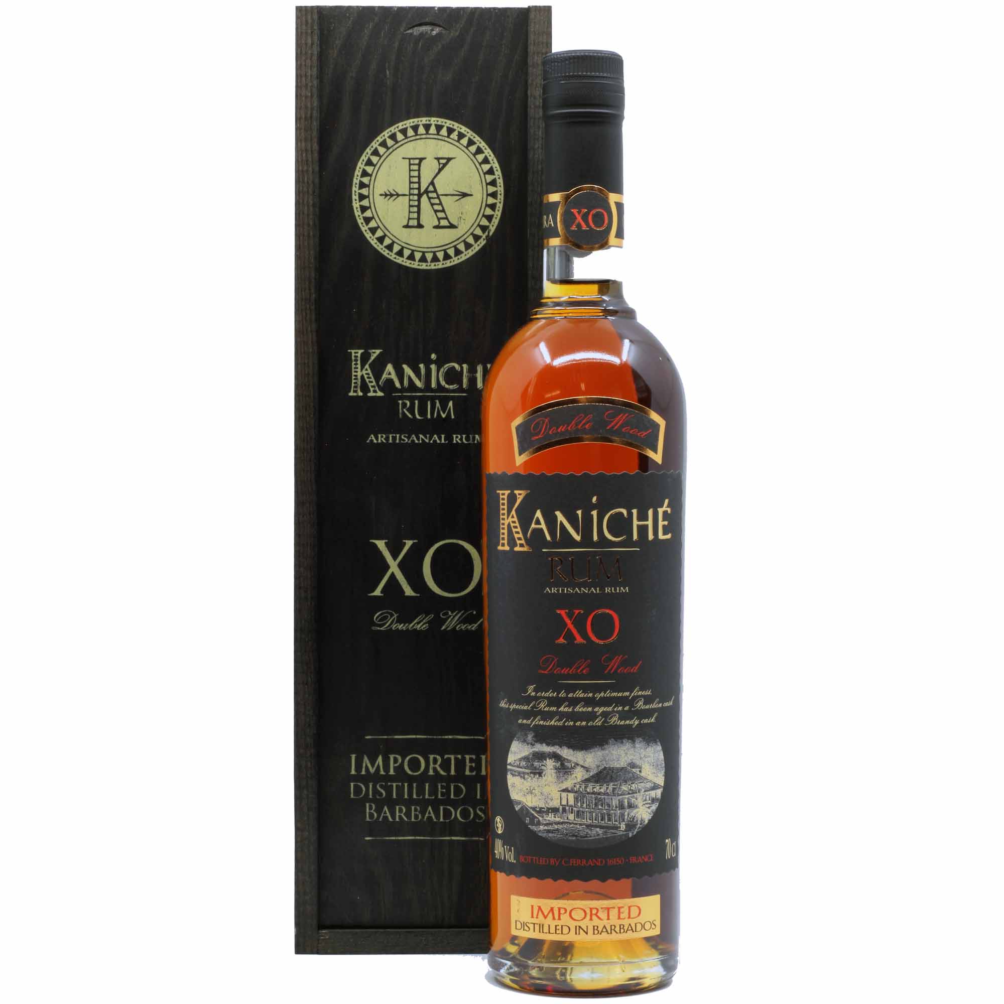 KanichXODoubleWoodRum Kaniché XO Double Wood Rum 70cl
