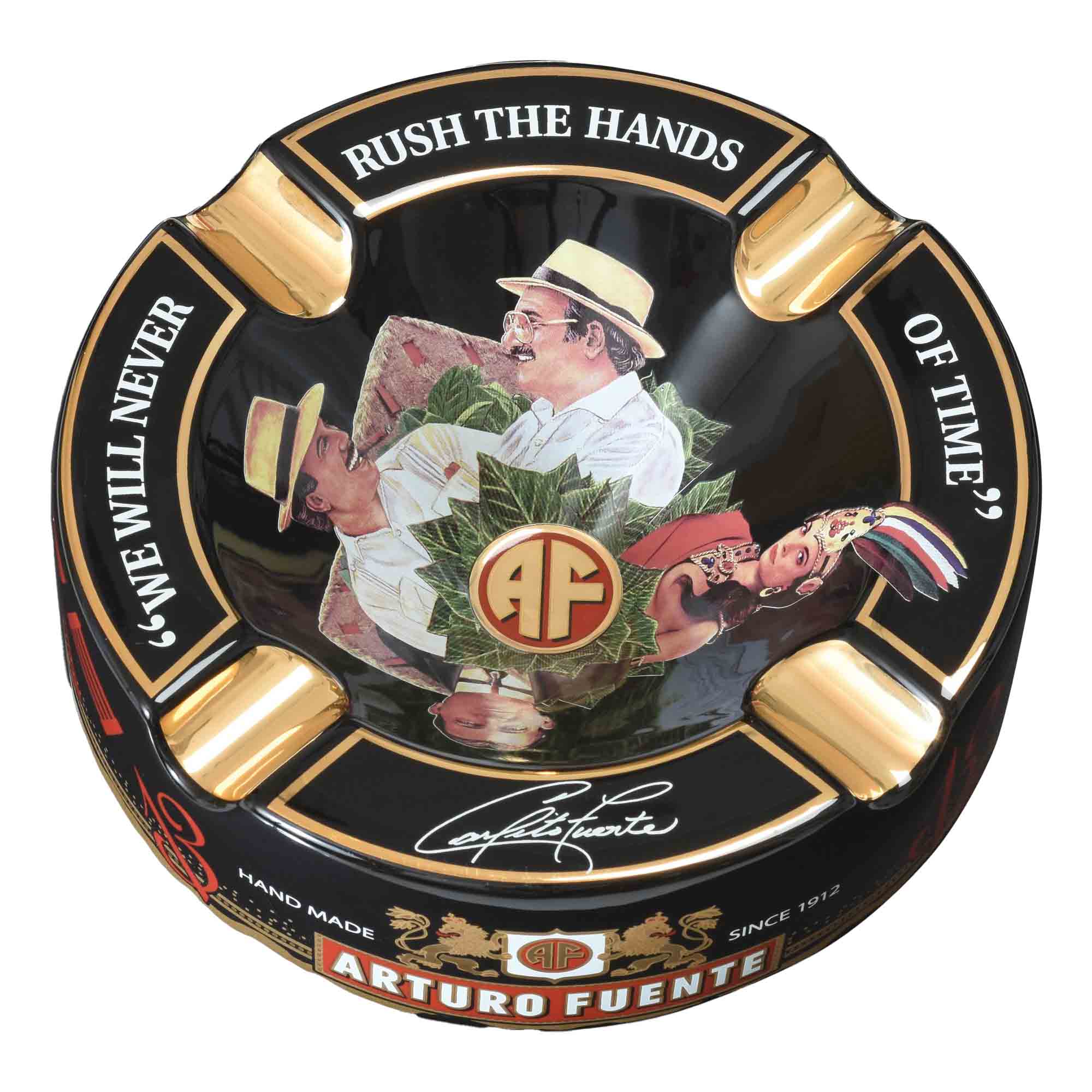Arturo Fuente Hands of Time Aschenbecher Schwarz