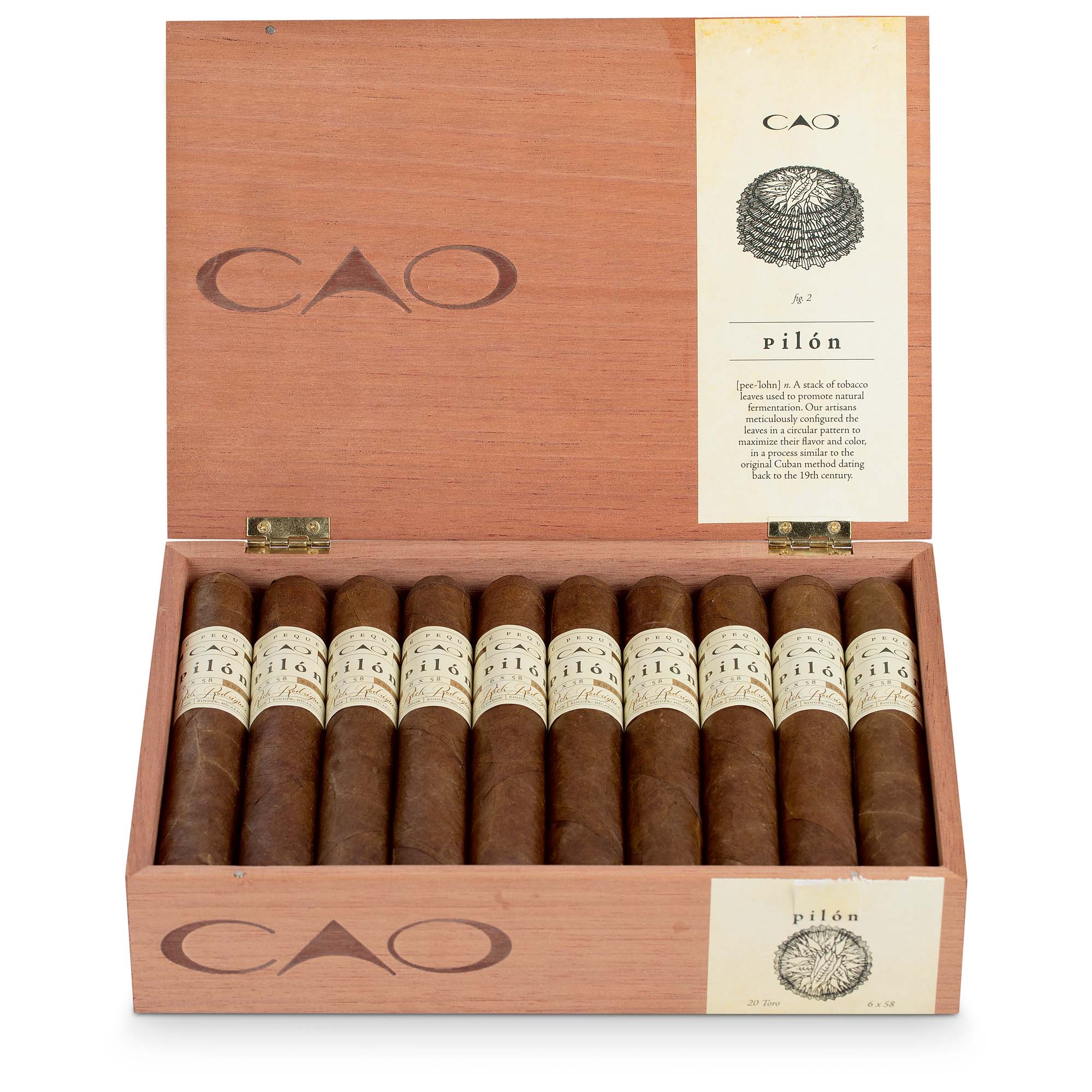 cao_pilon_robusto_toro_20s CAO Pilón Toro